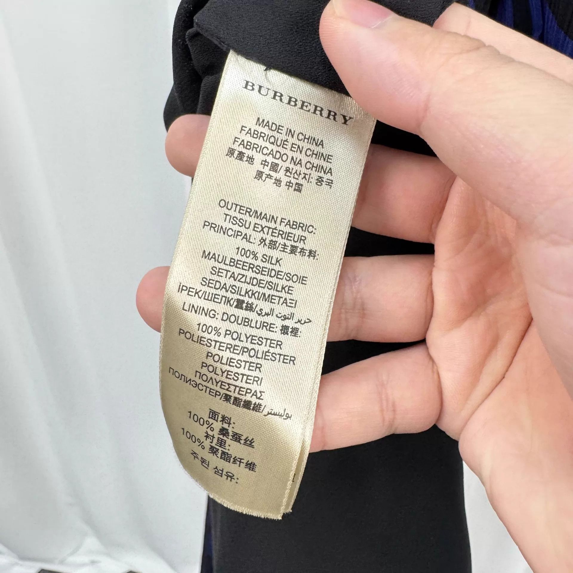 Burberry Burberry Women's Silk Dress UK6 New Size XS / US 0-2 / IT 36-38 - 6 Thumbnail