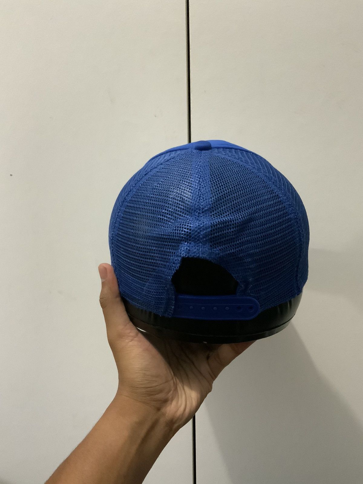 Japanese Brand Nishihara Higashi J.H.S Blue Trucker Hat Cap Size ONE SIZE - 3 Thumbnail