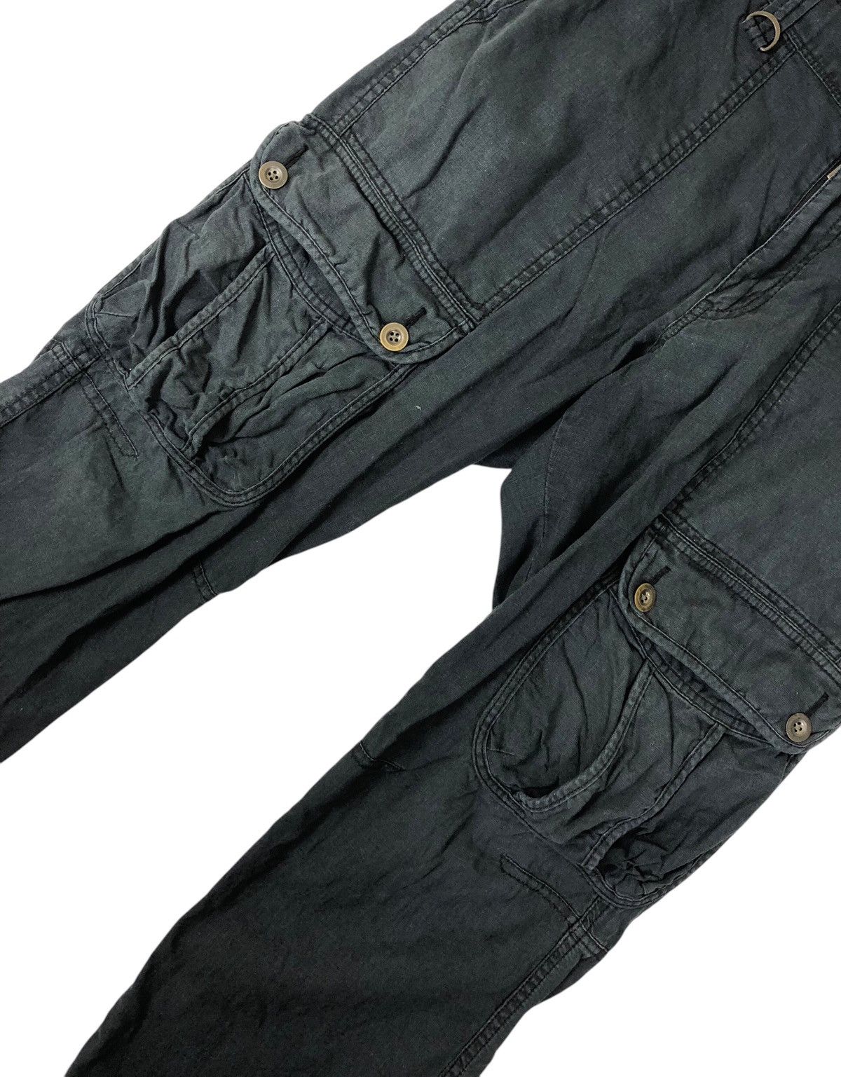 Japanese Brand × Uniqlo Uniqlo Discoloration Cargo Casual Pants Size US 33 - 7 Thumbnail