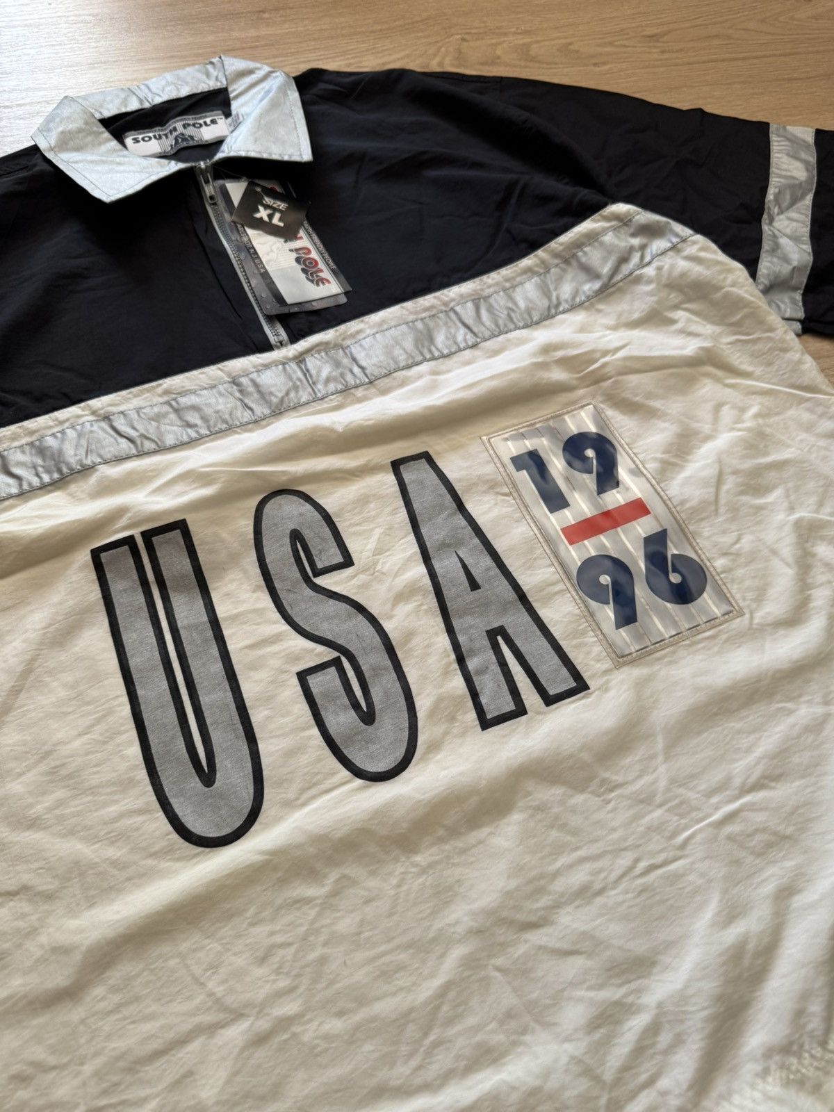 Southpole Vintage 90’s Southpole Rap y2k Silver Polo Shirt and Shorts Size US 36 / EU 52 - 2 Thumbnail