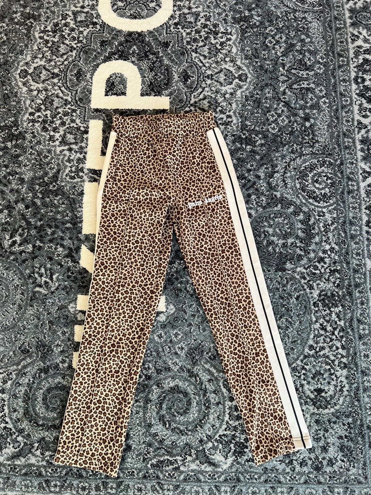 Palm Angels Palm Angels LEOPARD TRACK PANTS Size US 30 / EU 46 - 11 Thumbnail