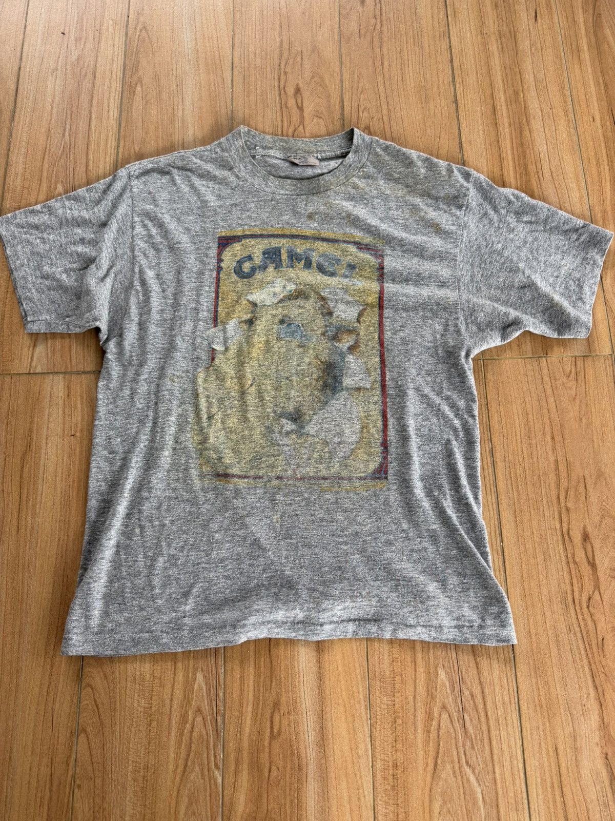 Camel Vintage Rare 80’s Camel T-shirt Made in U.S.A Size US M / EU 48-50 / 2 - 1 Thumbnail
