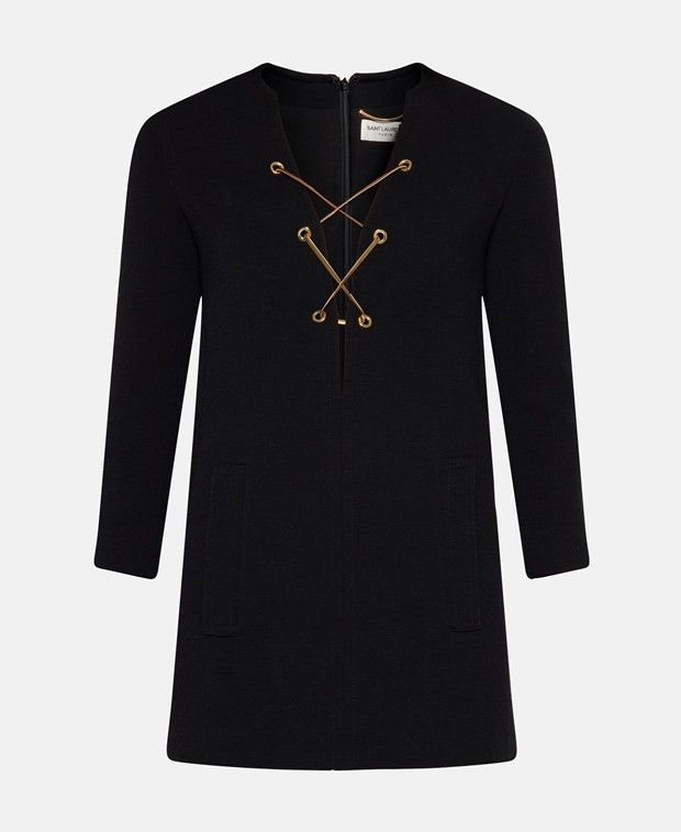 Saint Laurent Paris Business dress Size XS / US 0-2 / IT 36-38 - 1 Thumbnail