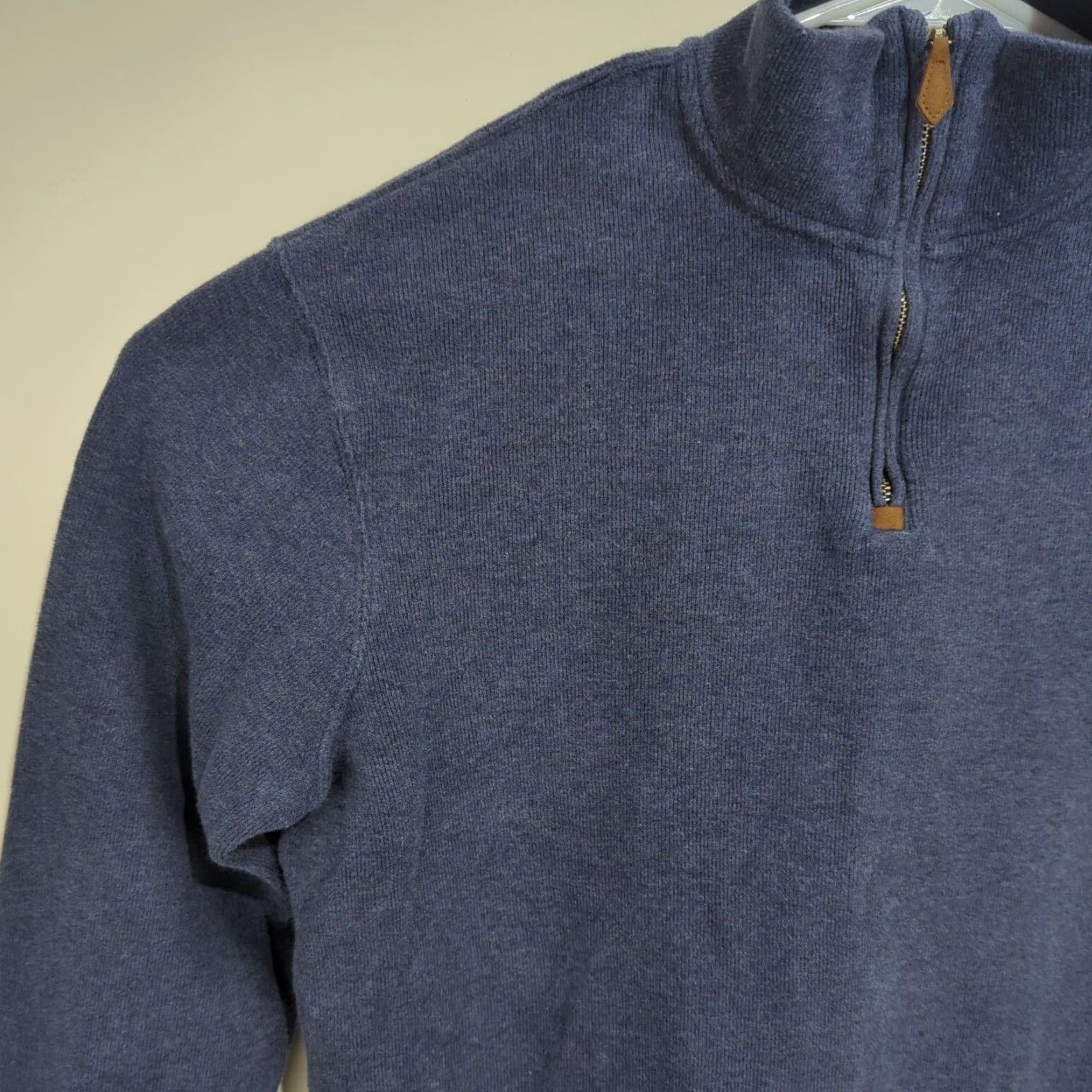 Polo Ralph Lauren Polo Ralph Lauren Sweater Shirt Pullover 1/4 Zip Mens Medium Blue Knit Logo Casual, Workwear, Travel Mens Regular Size M Size US M / EU 48-50 / 2 - 5 Thumbnail