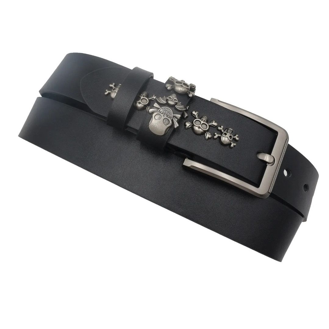 Japanese Brand Punk Skull Rivet Belt Size ONE SIZE - 3 Thumbnail