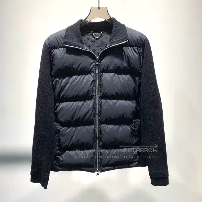 Louis Vuitton Louis Vuitton Knitted stitching down jacket Size US M / EU 48-50 / 2 - 1 Thumbnail