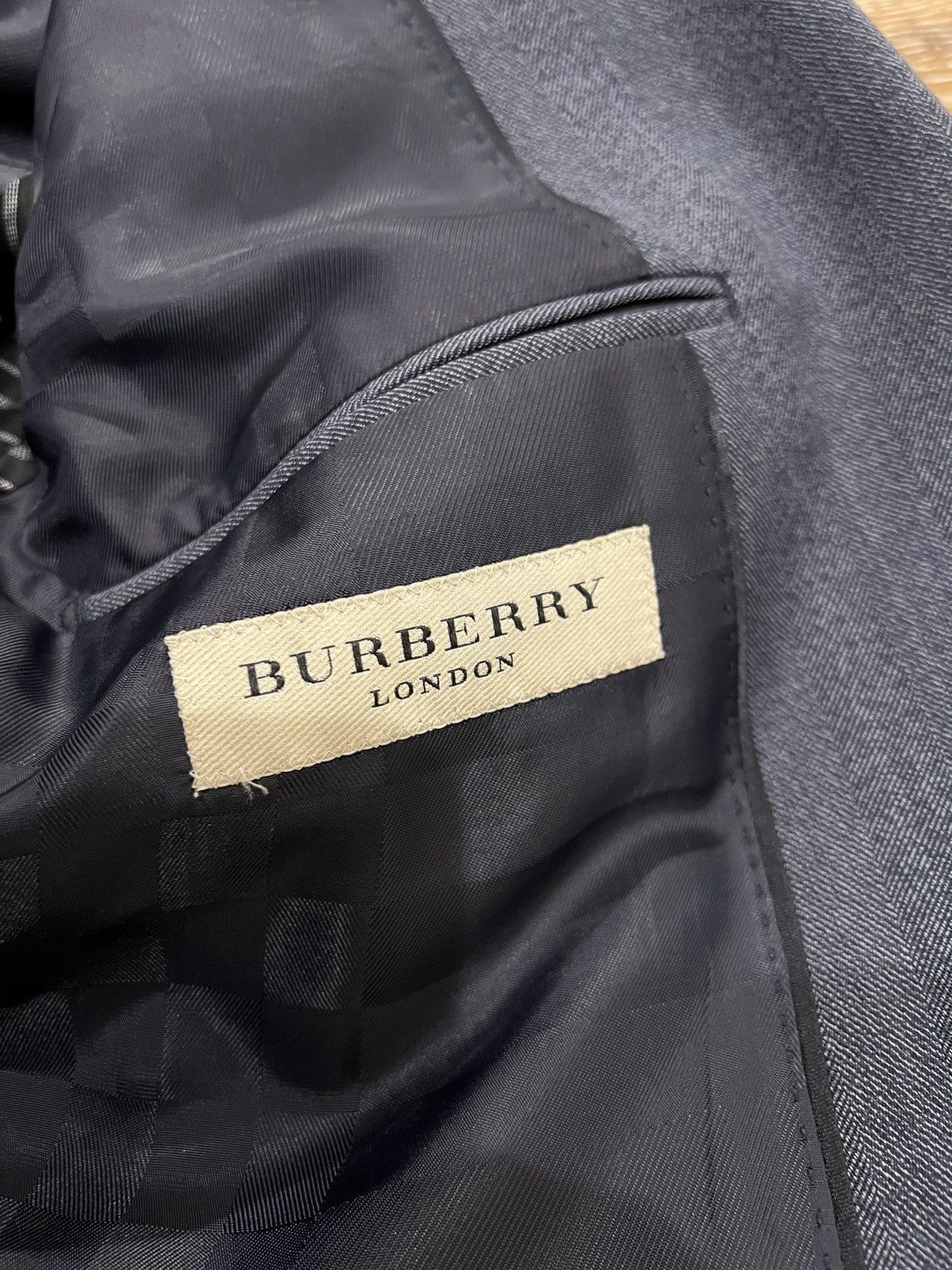 Burberry Burberry london 54r blazer suit jacket Size 54R - 4 Thumbnail
