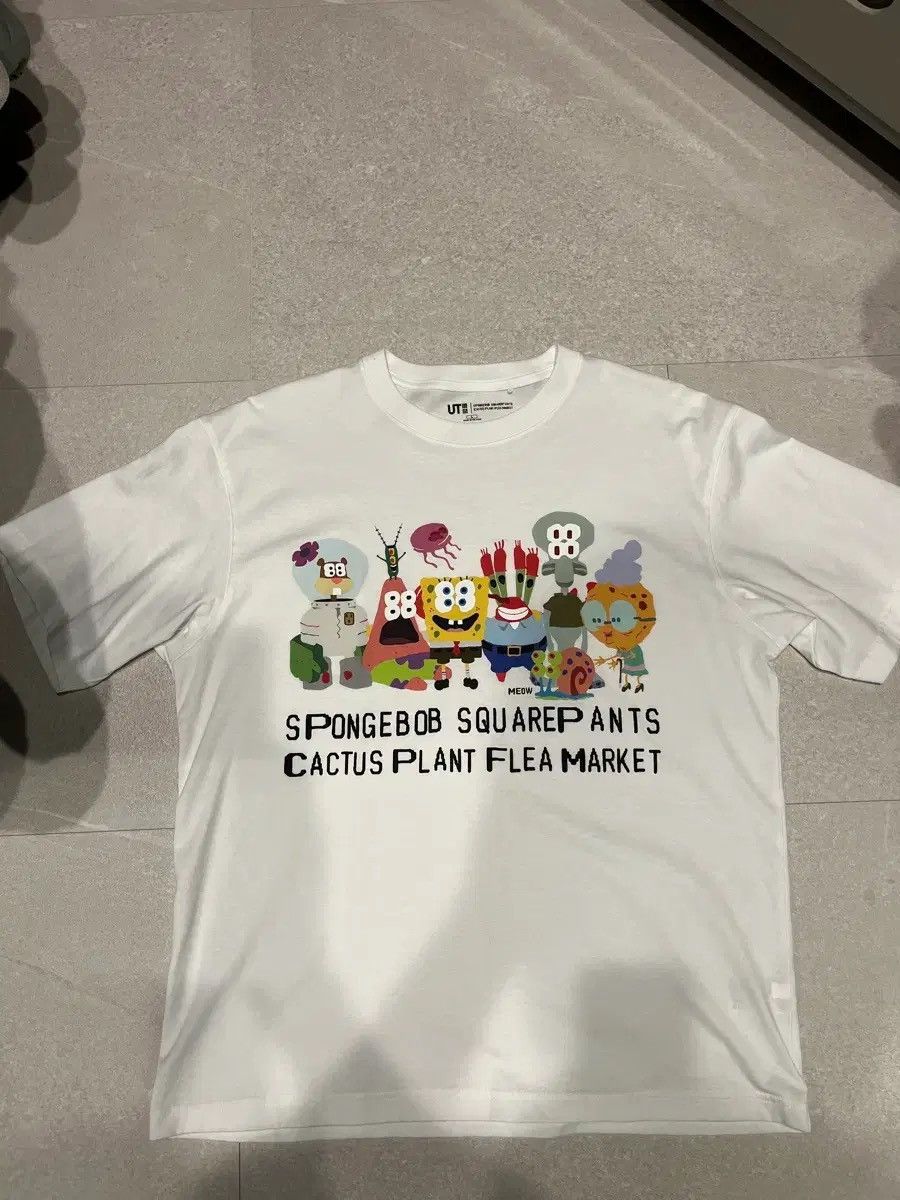 Uniqlo Uniqlo Sponge Bob t shirt Size US L / EU 52-54 / 3 - 1 Thumbnail