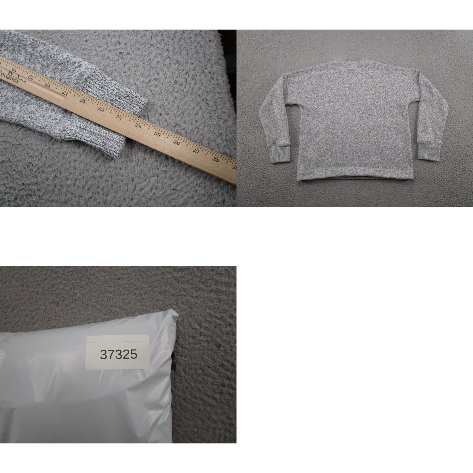 The North Face The North Face Womens Sweatshirt Pullover M Gray Pockets Skiing Portable Logo Winter Size M / US 6-8 / IT 42-44 - 8 Thumbnail
