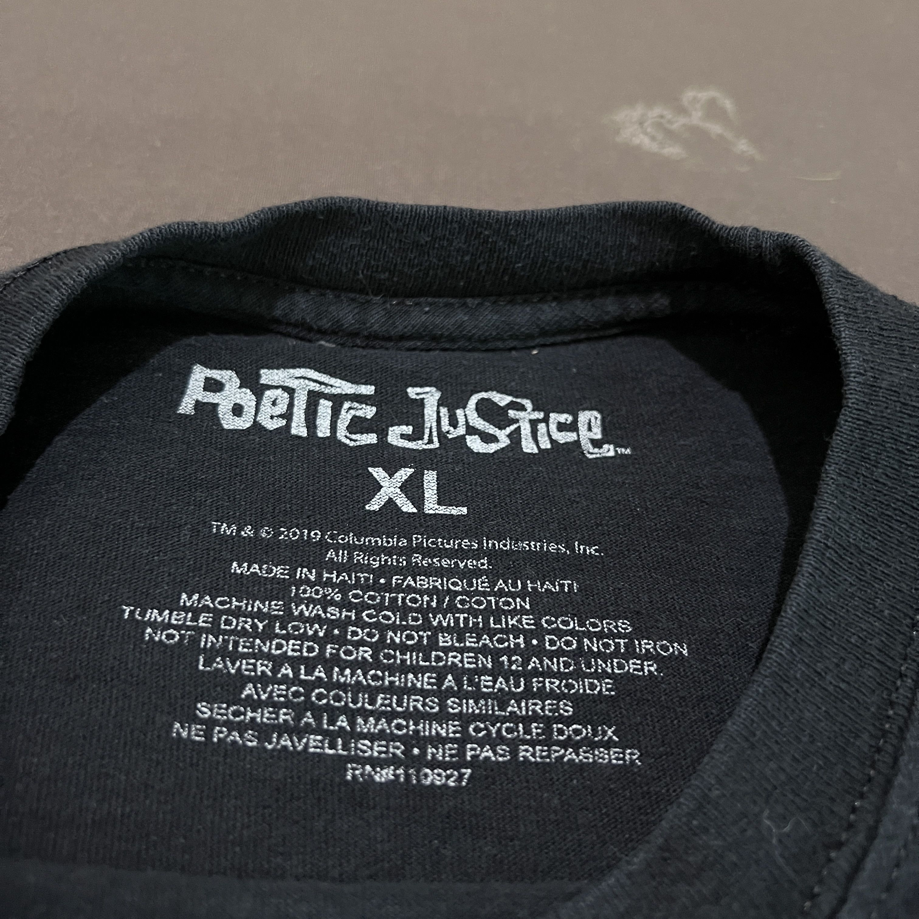 Rap Tees Poetic Justice Tupac 2pac Tee Promo Tee XL Size US XL / EU 56 / 4 - 3 Thumbnail