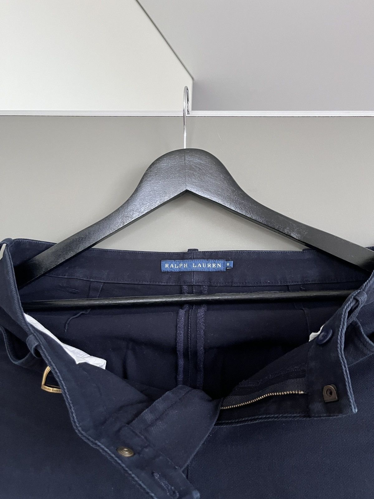 Ralph Lauren Ralph Lauren Equestrian Horserider Navy Blue Pants Size 27" / US 4 / IT 40 - 8 Thumbnail