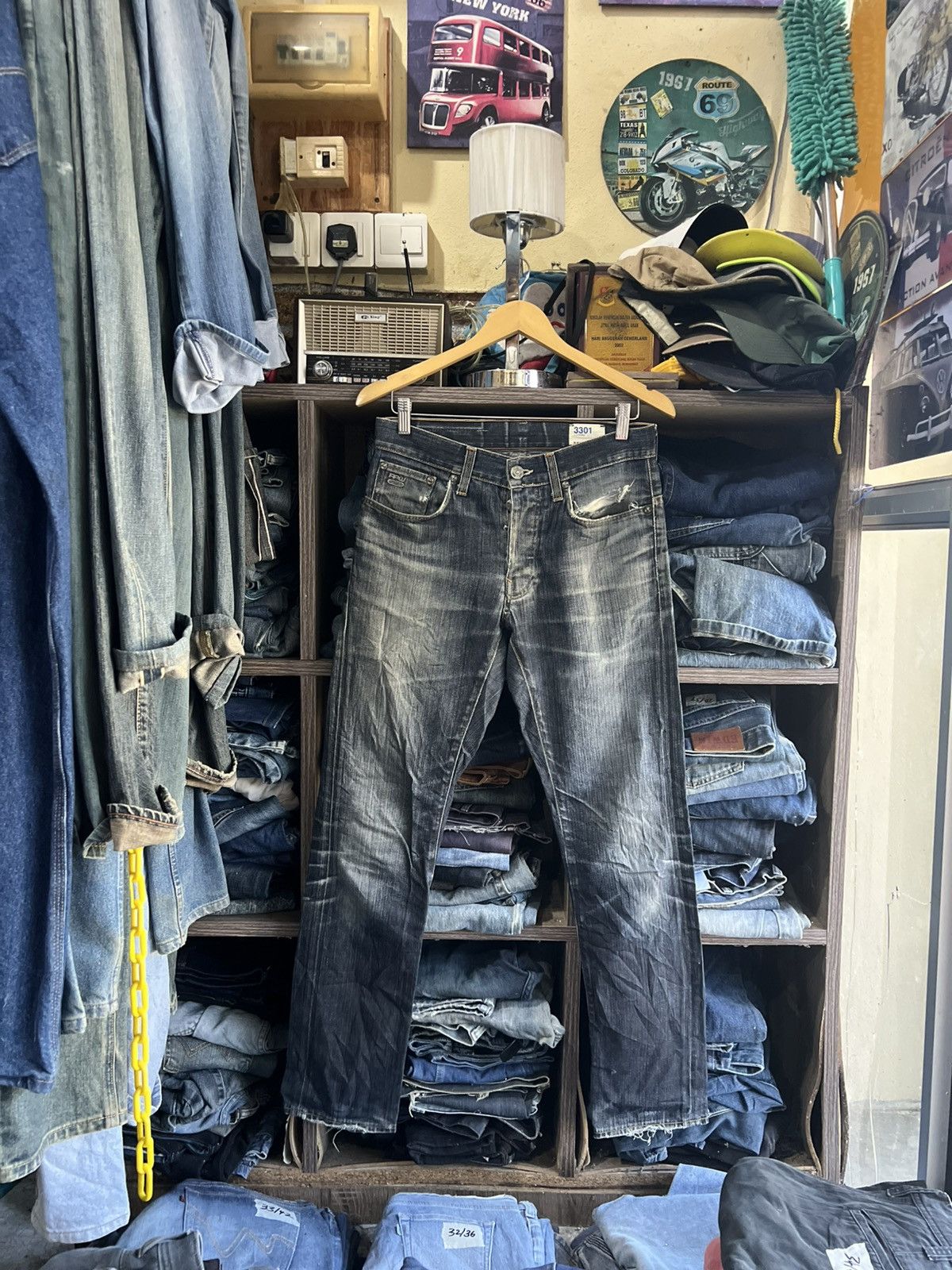 G-Star 🔥Made in Italy G-Star Raw Distressed Denim Size US 30 / EU 46 - 1 Thumbnail