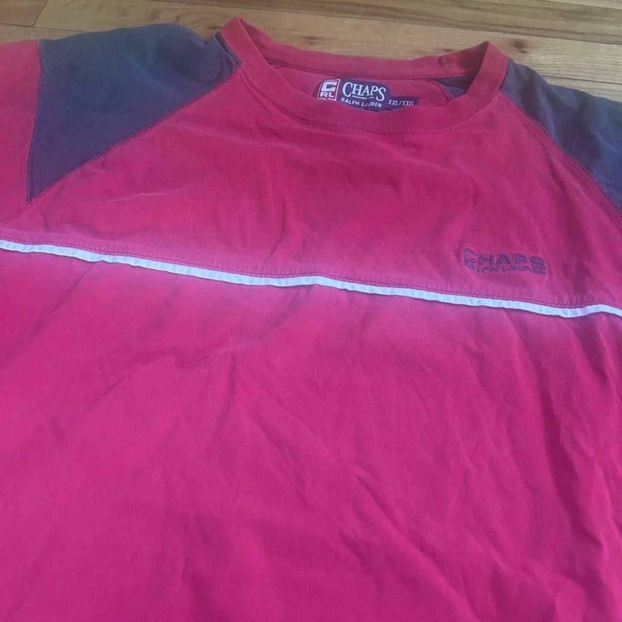Chaps Ralph Lauren Vintage Chaps by Ralph Lauren Small Spell-Out Tee Size US XXL / EU 58 / 5 - 2 Thumbnail