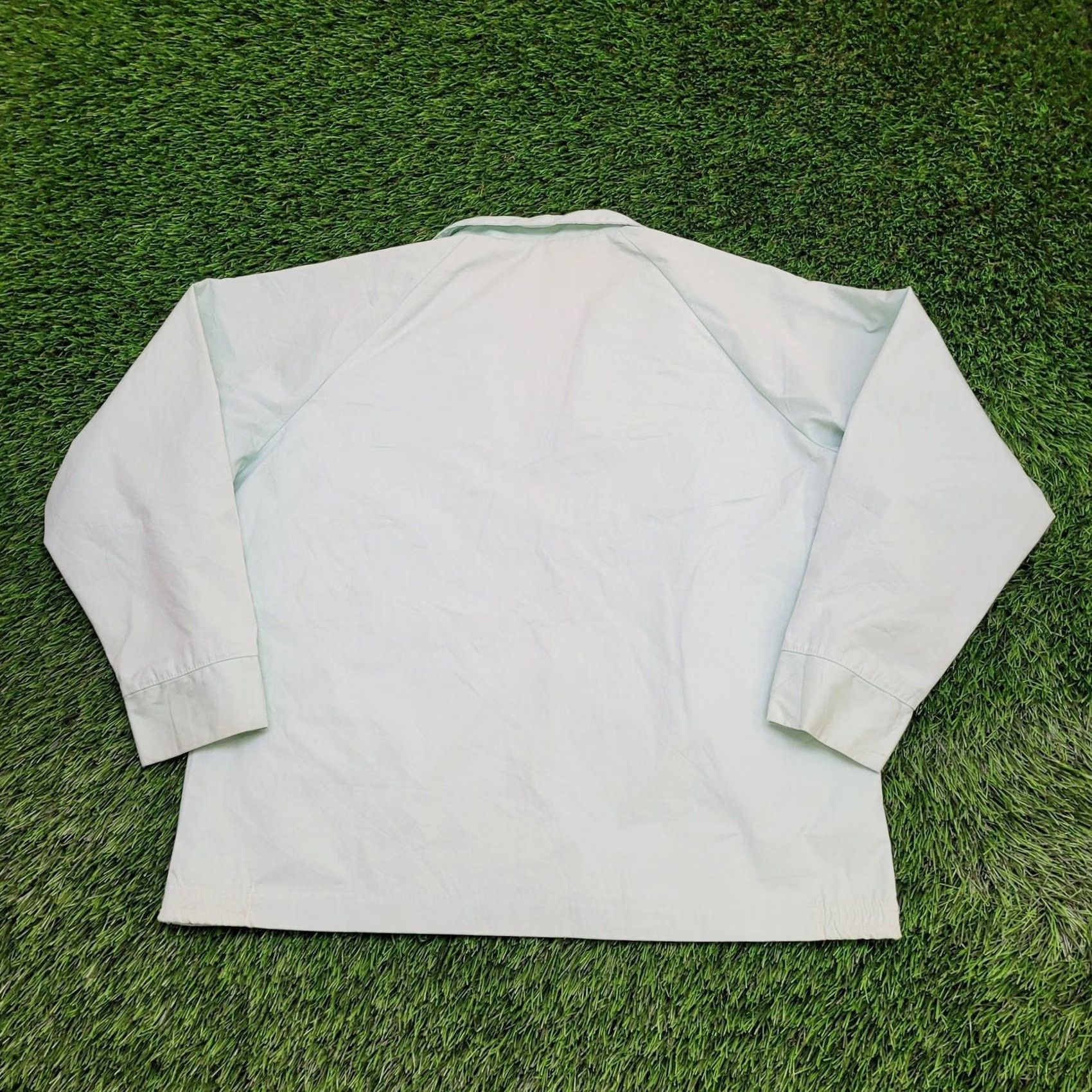 Vintage VINTAGE Rockabilly Blouson Jacket Womens XL 70s 90s 70s Retro Cotton Zip Cropped Pockets Button Front Size XL / US 12-14 / IT 48-50 - 2 Thumbnail