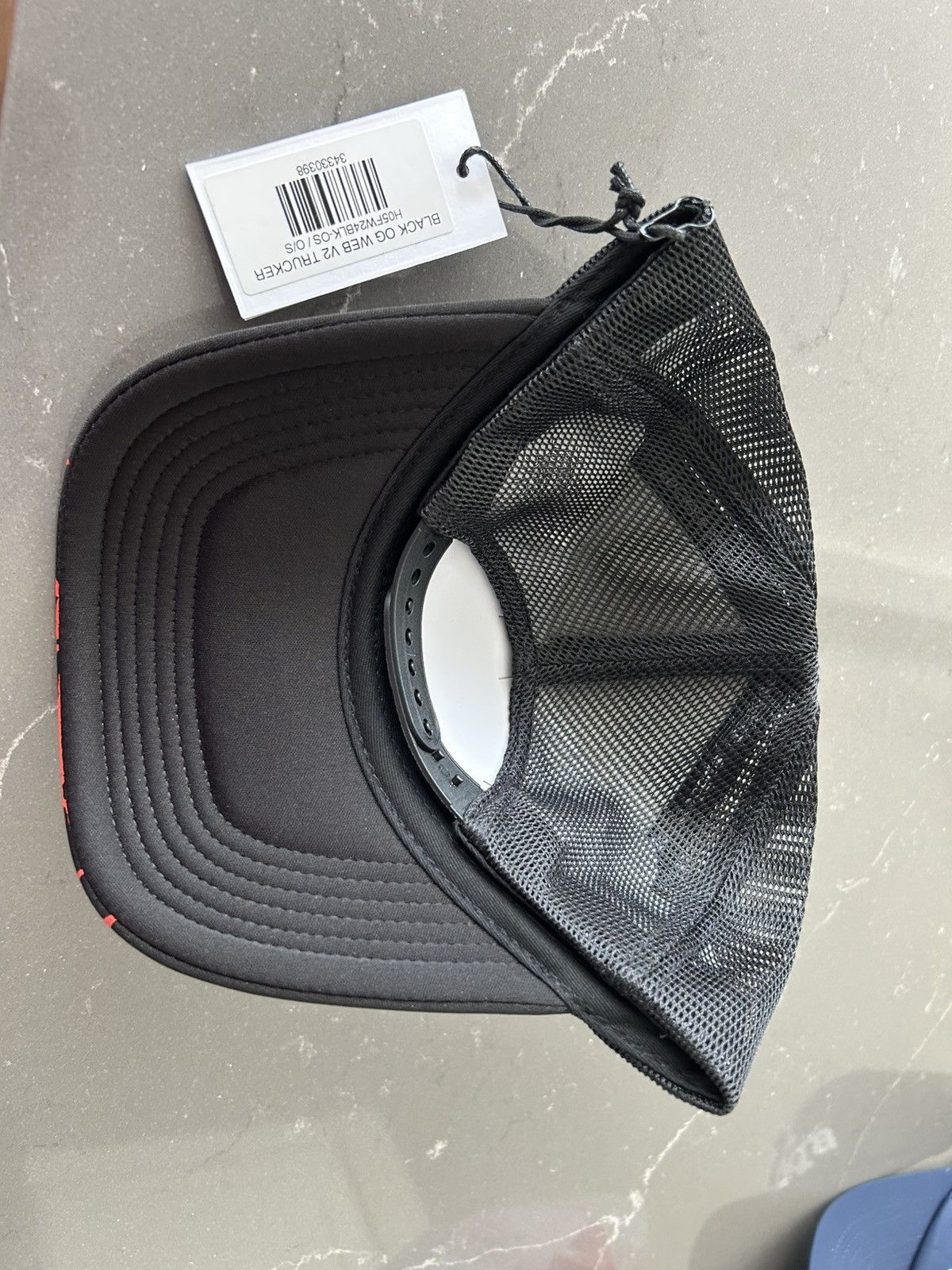 Sp5der SP5DER OG Web V2 Trucker Hat Size ONE SIZE - 8 Thumbnail
