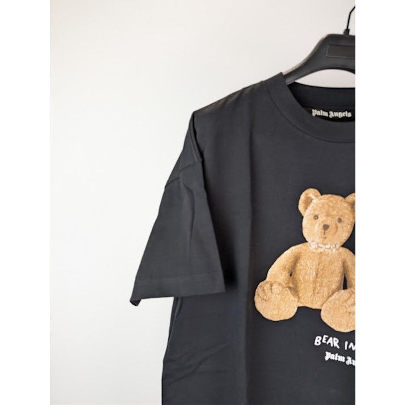 Palm Angels o1rshd1 Bear in Mind Regular T-Shirt in Black / Brown Size US XXL / EU 58 / 5 - 6 Thumbnail