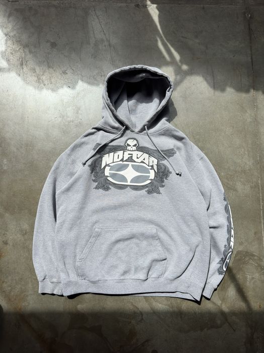 No fear 2024 skull hoodie