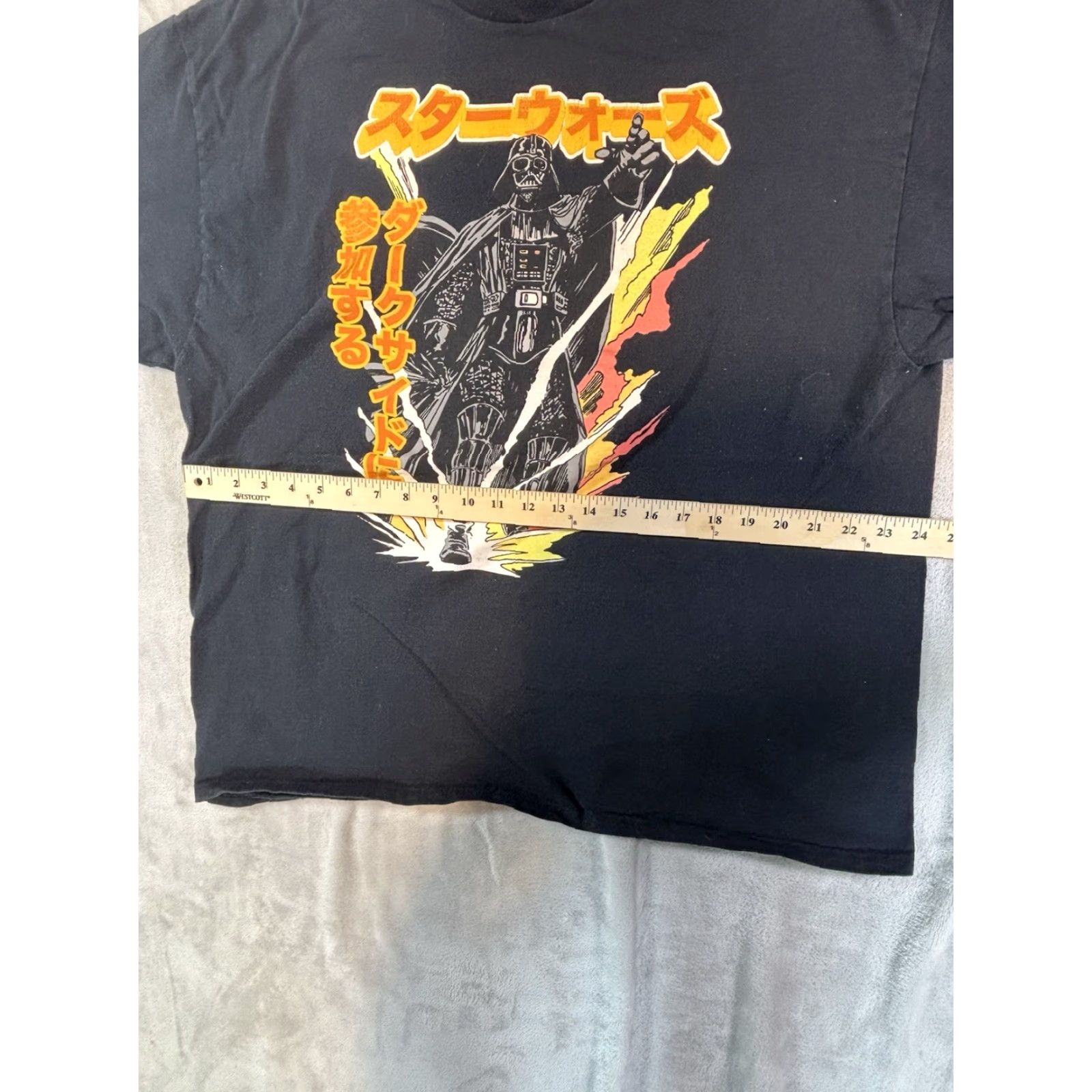 Mad Engine VINTAGE Star Wars Mens T-Shirt 2XL Darth Vader Green Kanji Graphic Tee Shirt Men’s Logo 90s Style Size US XXL / EU 58 / 5 - 4 Thumbnail