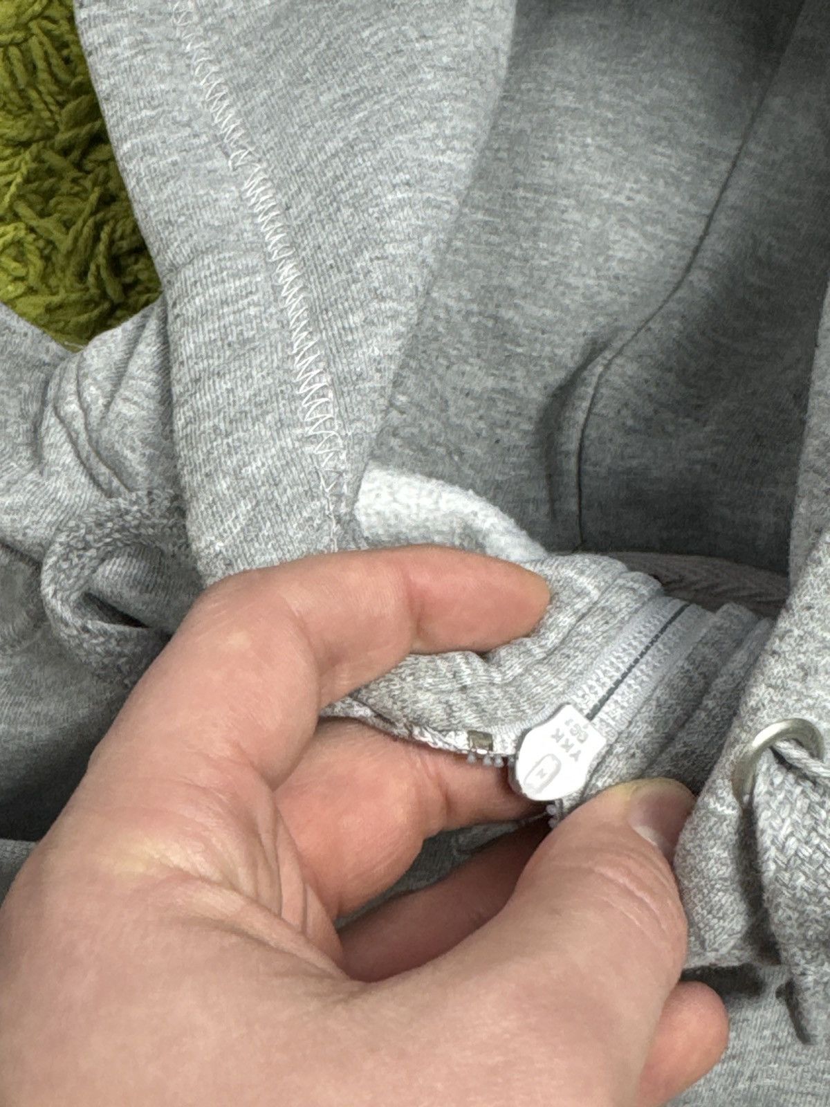Vintage 90s Nike Vintage Zip Hoodie Grey Small Swoosh Embroidered Size US M / EU 48-50 / 2 - 7 Thumbnail