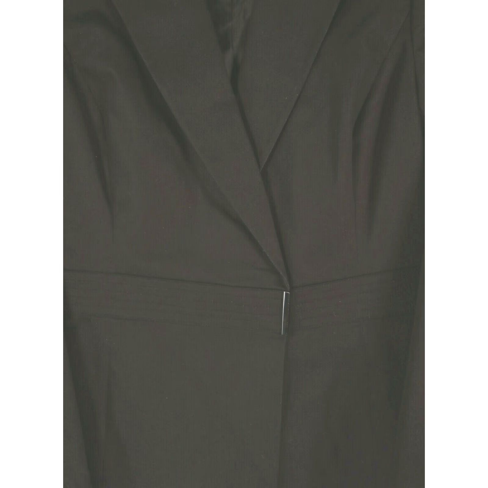 Calvin Klein Calvin Klein Blazer Black Short Jacket 4 Button Workwear Career SZ 10 Size 32" / US 10 / IT 46 - 3 Thumbnail