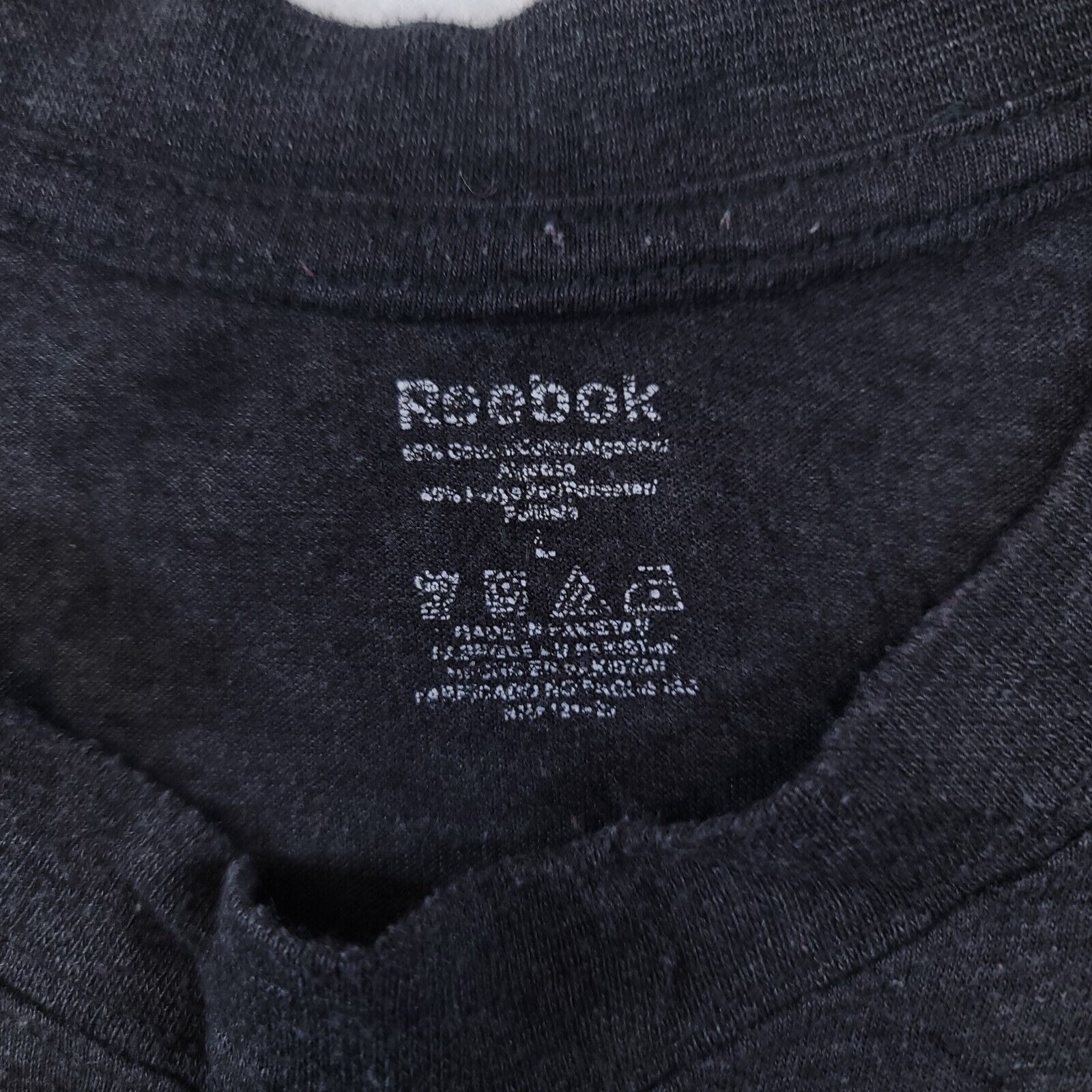 Reebok Reebok Pullover Graphic Pullover T Shirt Mens Size L Gray Size US L / EU 52-54 / 3 - 4 Thumbnail