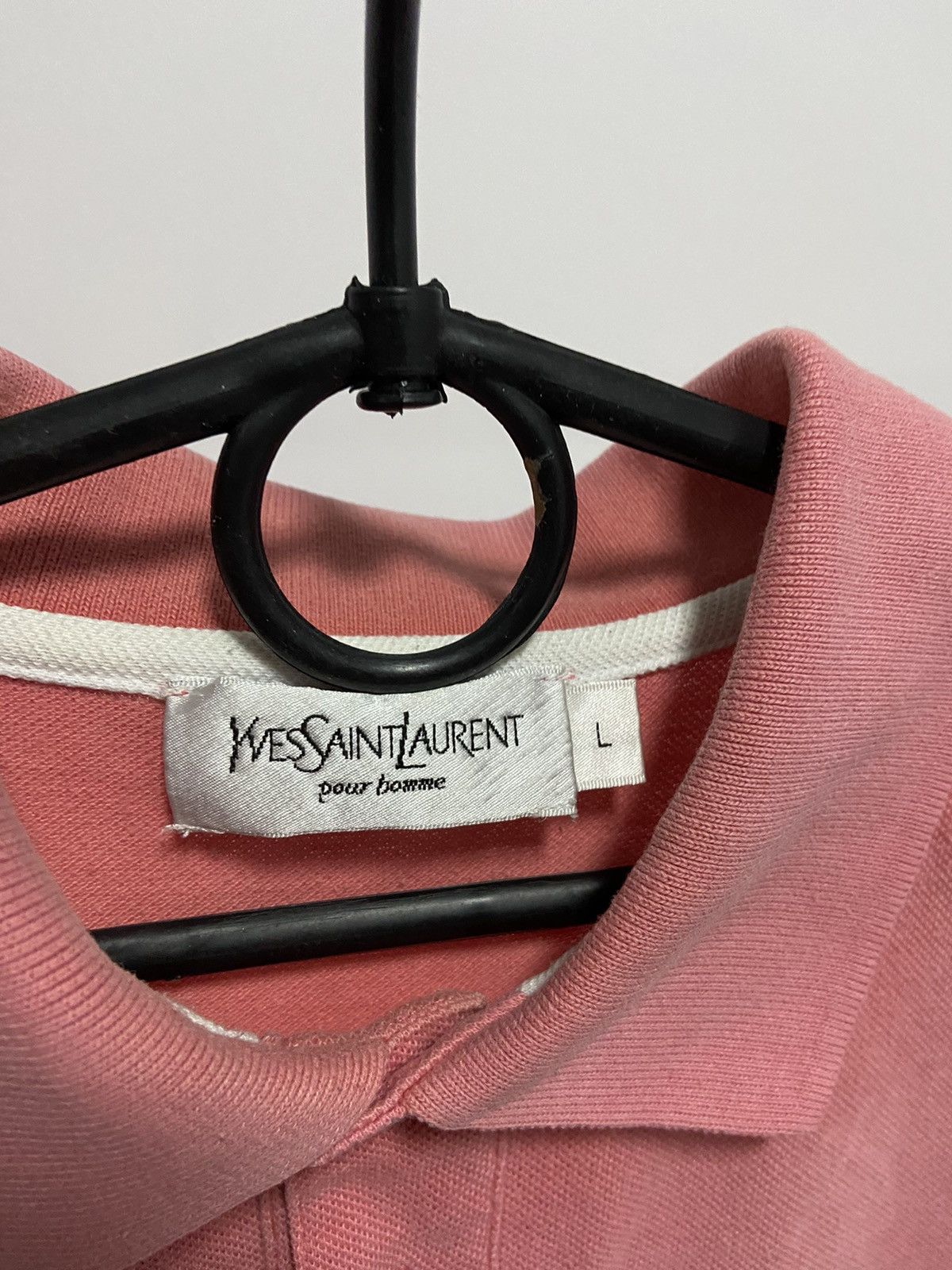 Vintage × Yves Saint Laurent Yves saint Laurent Vintage T-Shirt Polo small Logo Size US L / EU 52-54 / 3 - 4 Thumbnail