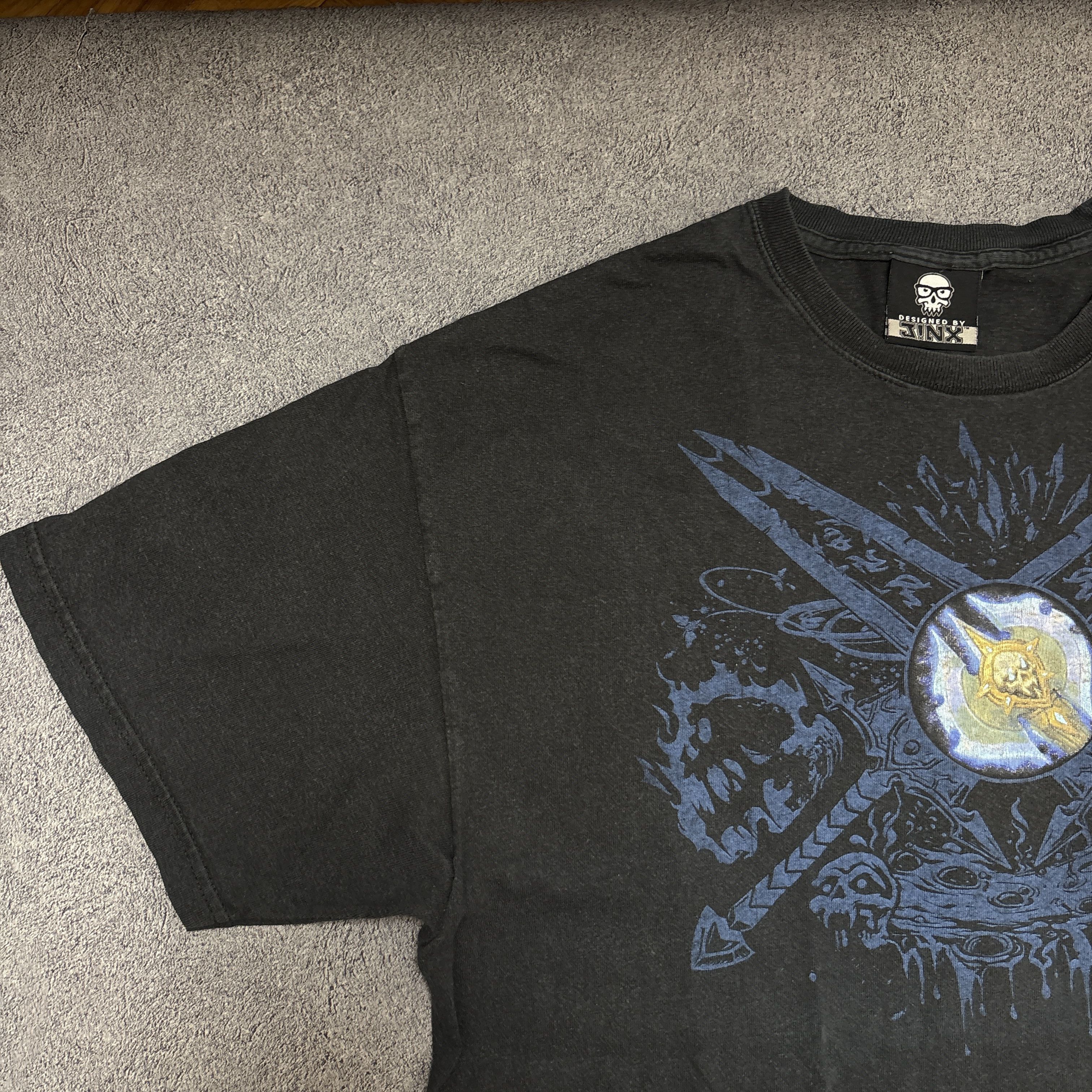 Vintage Vintage 00s World of Warcraft T-Shirt Video Game Promo Tee Size US L / EU 52-54 / 3 - 9 Thumbnail