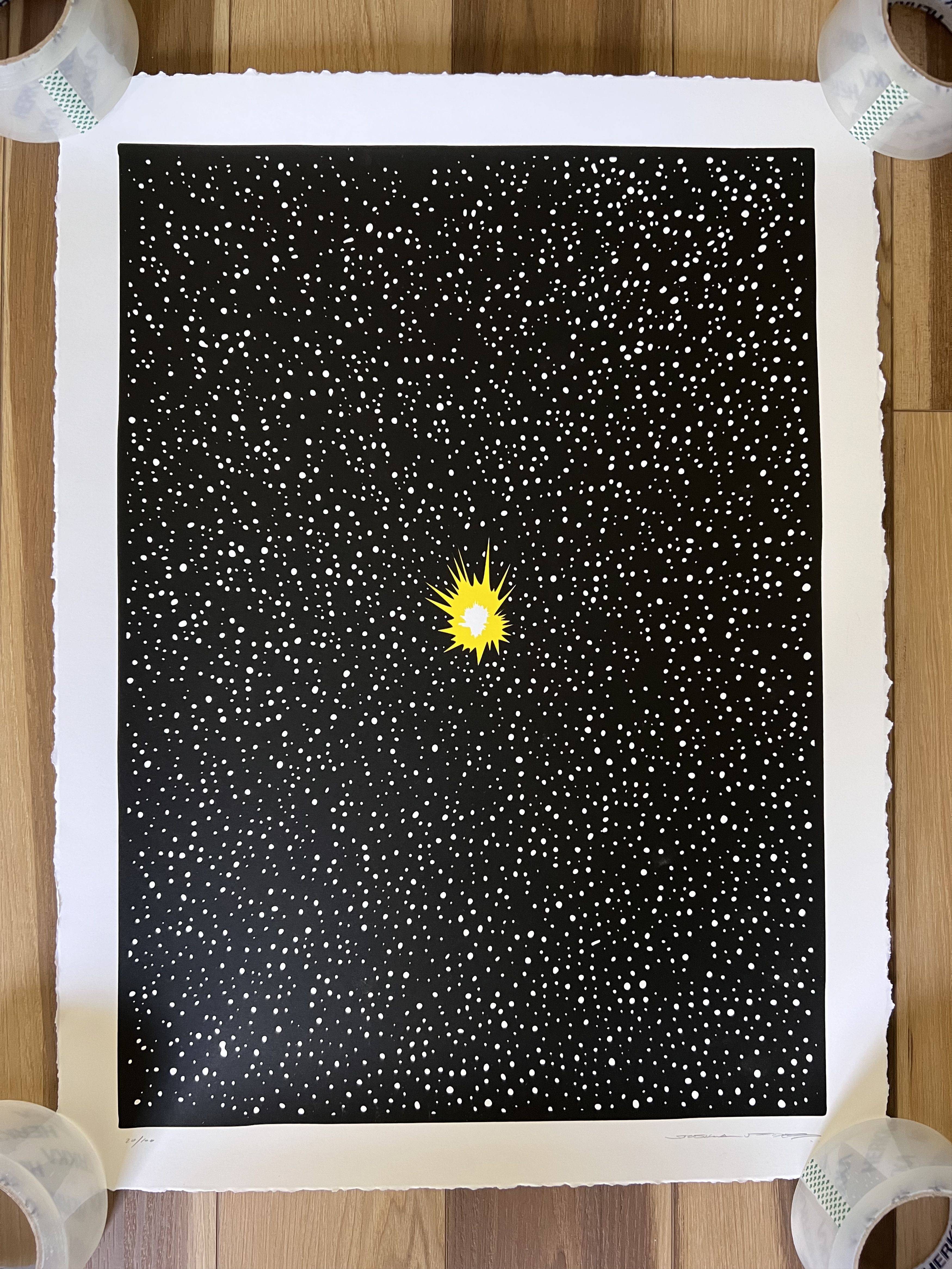 Joshua Vides Joshua Vides Exploding Planet Signed Print Size ONE SIZE - 1 Thumbnail