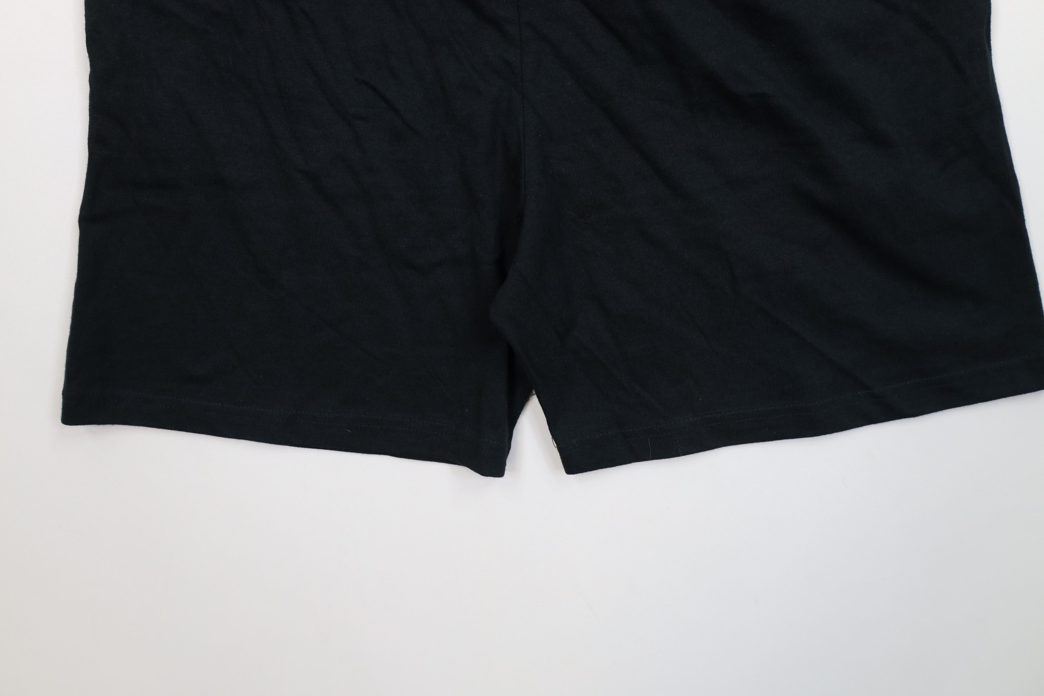 Vintage Vintage 90s Streetwear Sequin Star Cotton Shorts Black USA Size 28" / US 6 / IT 42 - 11 Thumbnail
