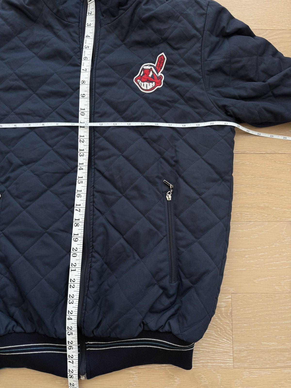 MLB Vintage Cleveland Indians Guardians Def Jam Zip Jacket Size US XL / EU 56 / 4 - 5 Thumbnail