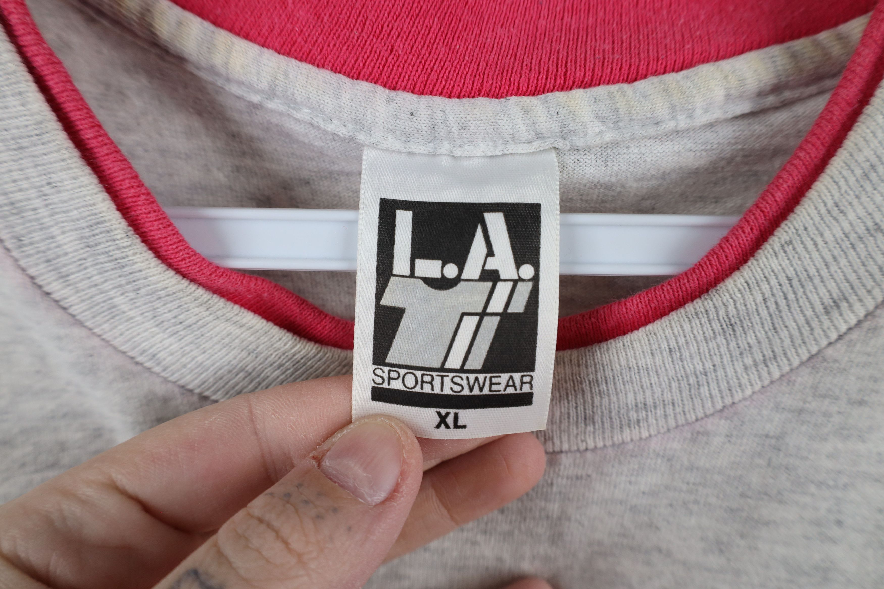 Vintage Vintage 90s Streetwear Layered Lake Sailing T-Shirt USA Size XL / US 12-14 / IT 48-50 - 10 Thumbnail