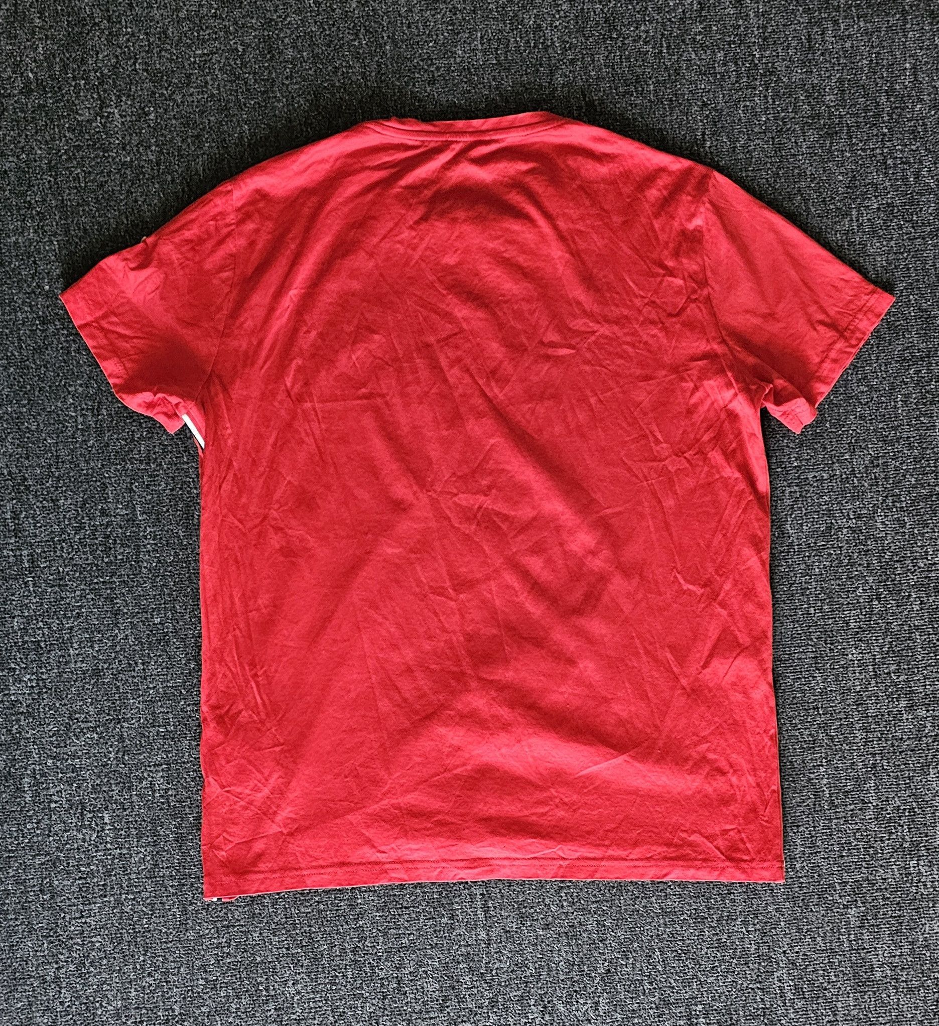 Moncler Moncler Men's Red T-Shirt Size L Size US L / EU 52-54 / 3 - 6 Thumbnail