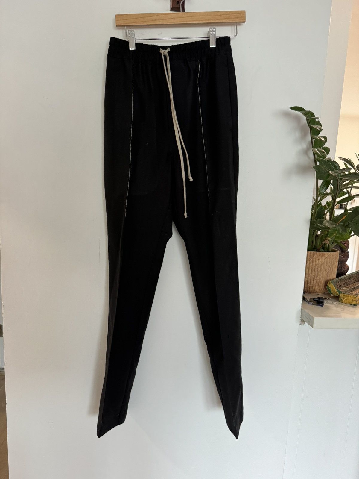 Rick Owens Phlegethon Wool/Mohair pleated pants Size US 30 / EU 46 - 1 Thumbnail