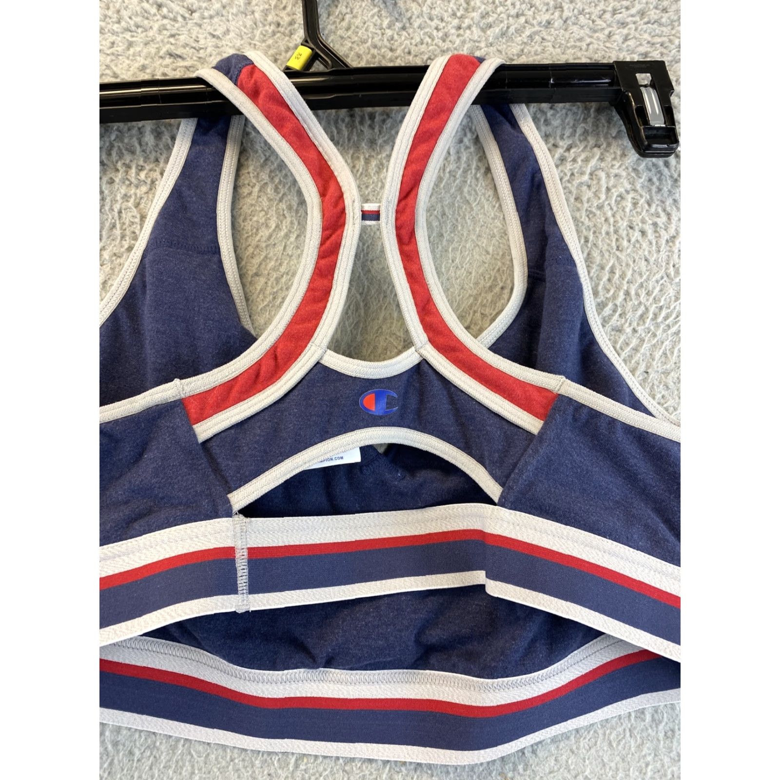 Champion Champion Women's Red White Blue Logo Sports Bra Size XL / 78-71 Size ONE SIZE - 4 Thumbnail