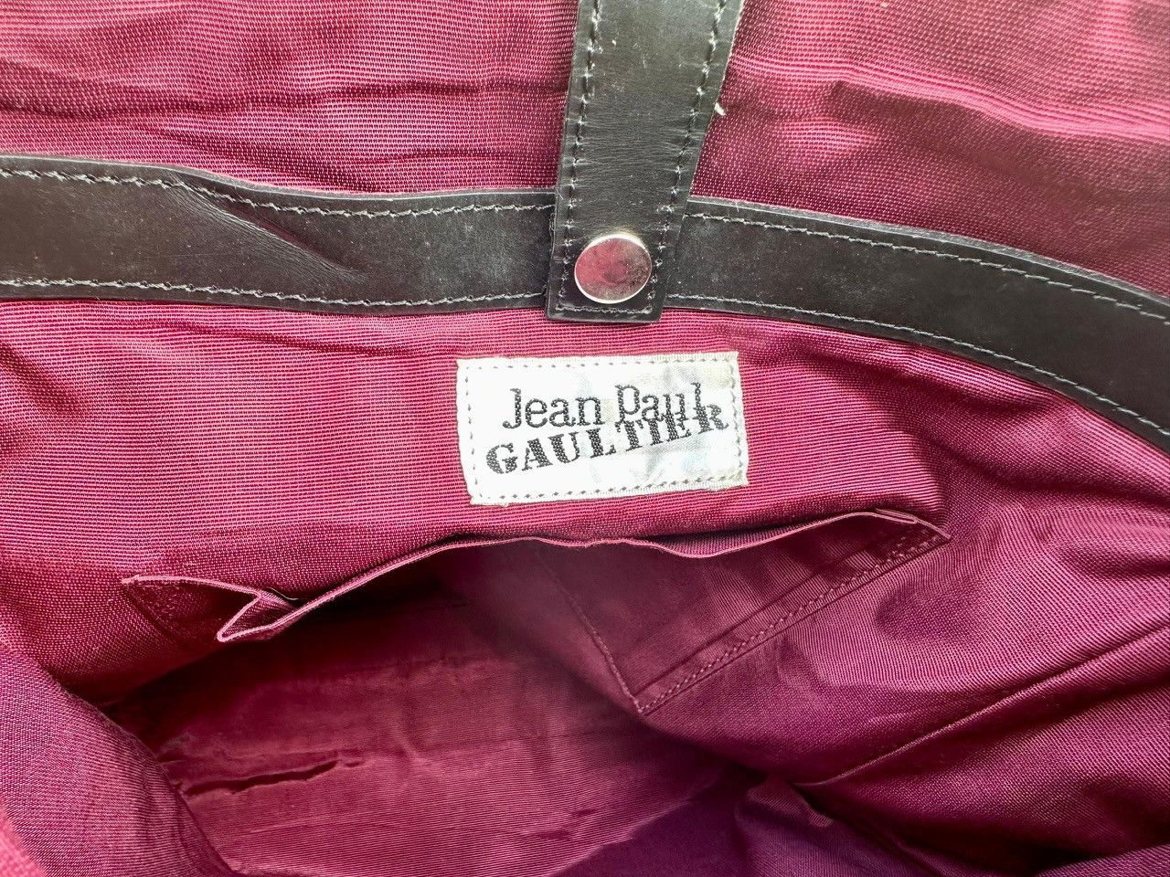 Jean Paul Gaultier Authentic Jean Paul Gaultier JPG Graphic Crossbody Bag Size ONE SIZE - 8 Thumbnail