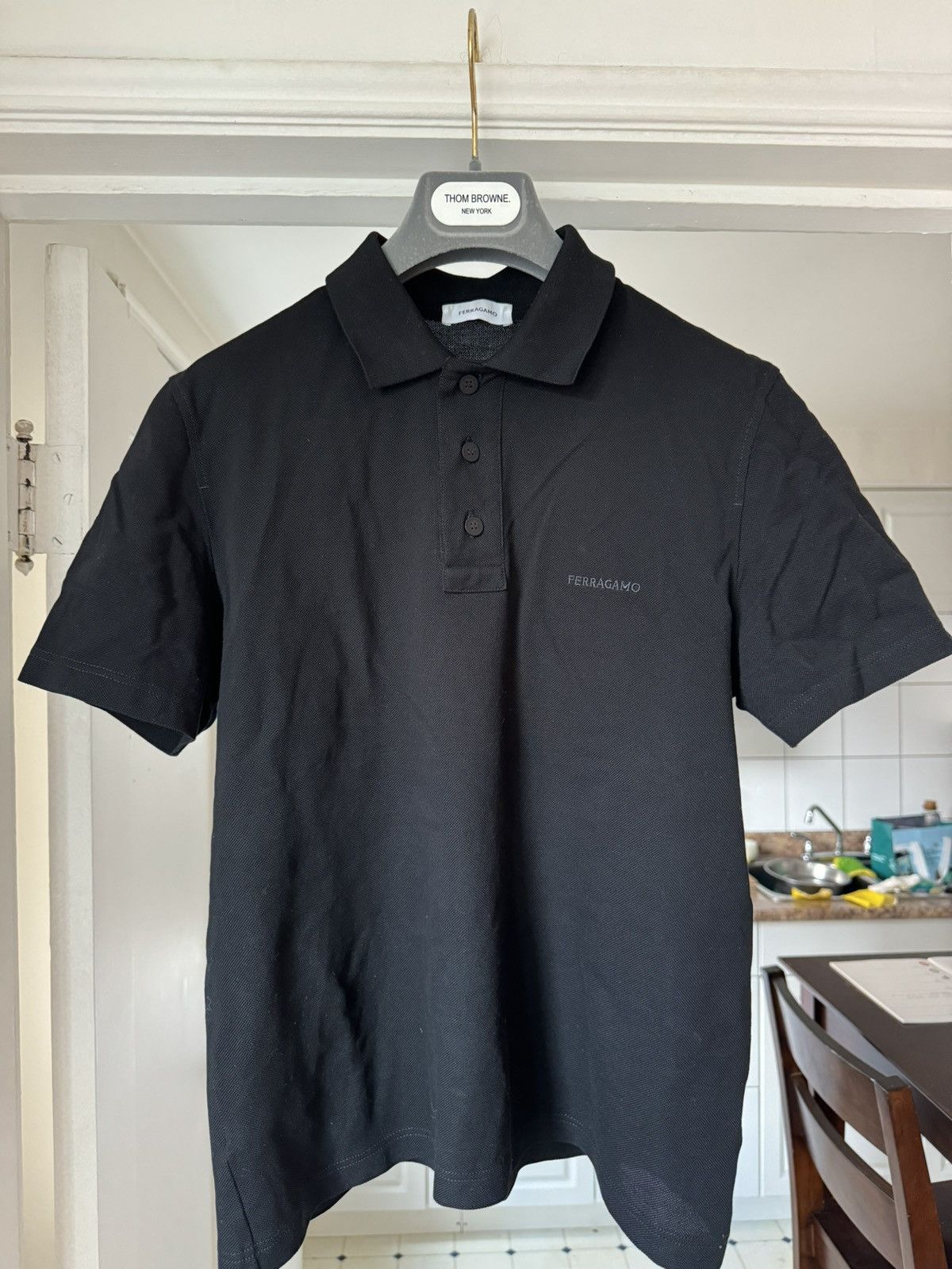 Salvatore Ferragamo Polo Size US S / EU 44-46 / 1 - 1 Thumbnail