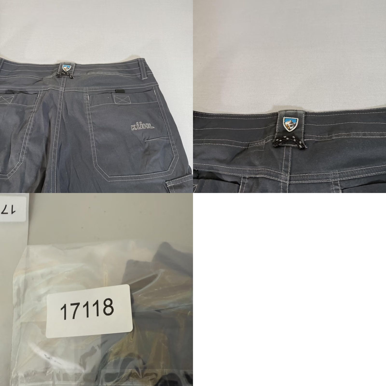 Vintage Kuhl Renegade Convertible Hiking Pants Mens 32x32 Gray Lightweight Stretch Stealth Zip Size US 32 / EU 48 - 10 Thumbnail