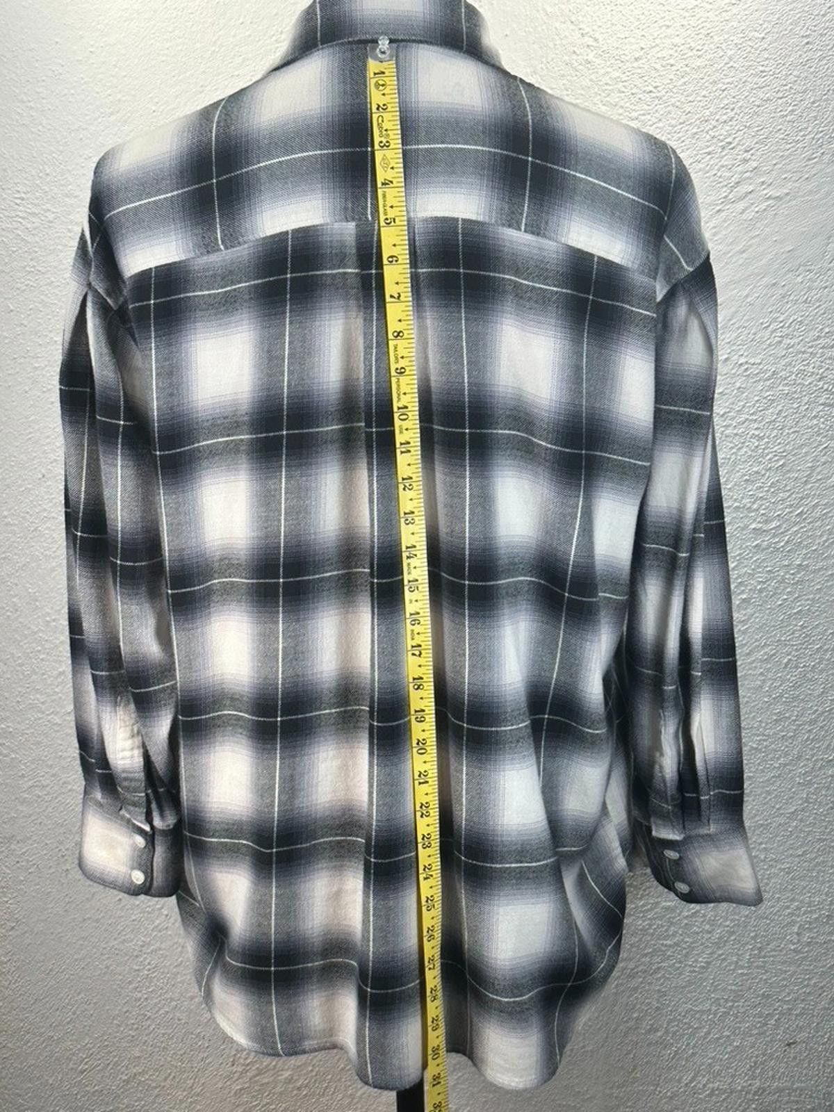 Levi's Levi's Men's Small Black Flannel Button Down Shirt Size US S / EU 44-46 / 1 - 5 Thumbnail