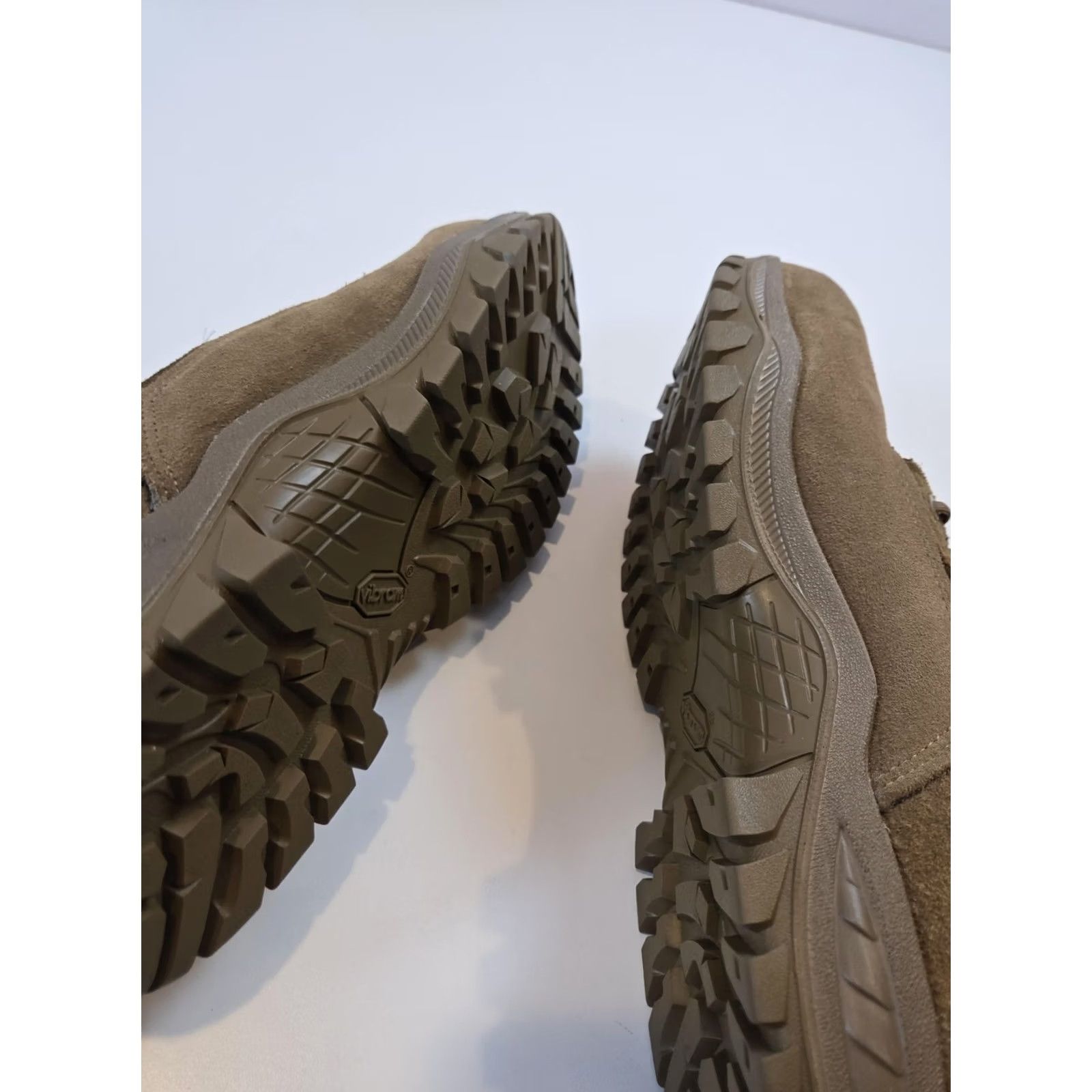 Vintage BELLEVILLE Hot Weather Steel Toe TACTICAL BOOTS Men’s Size 14 R Coyote Brown Size US 14 / EU 47 - 5 Thumbnail