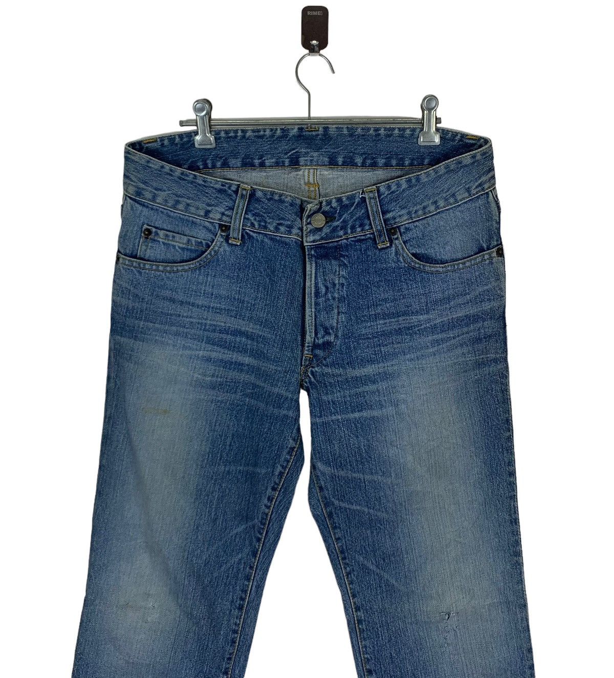 If Six Was Nine VINTAGE HOLLYWOOD RANCH MARKET DISTRESSED JEANS Size US 31 - 2 Thumbnail