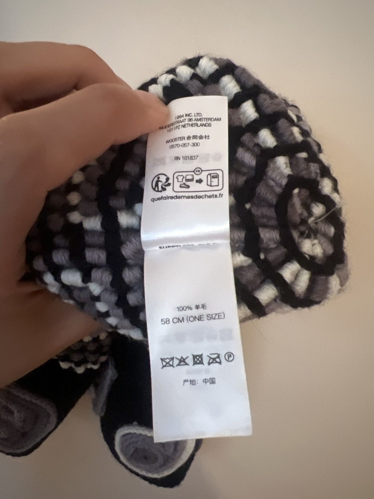 Supreme Wollen knitted Supreme 100% wool beanie Size ONE SIZE - 3 Thumbnail