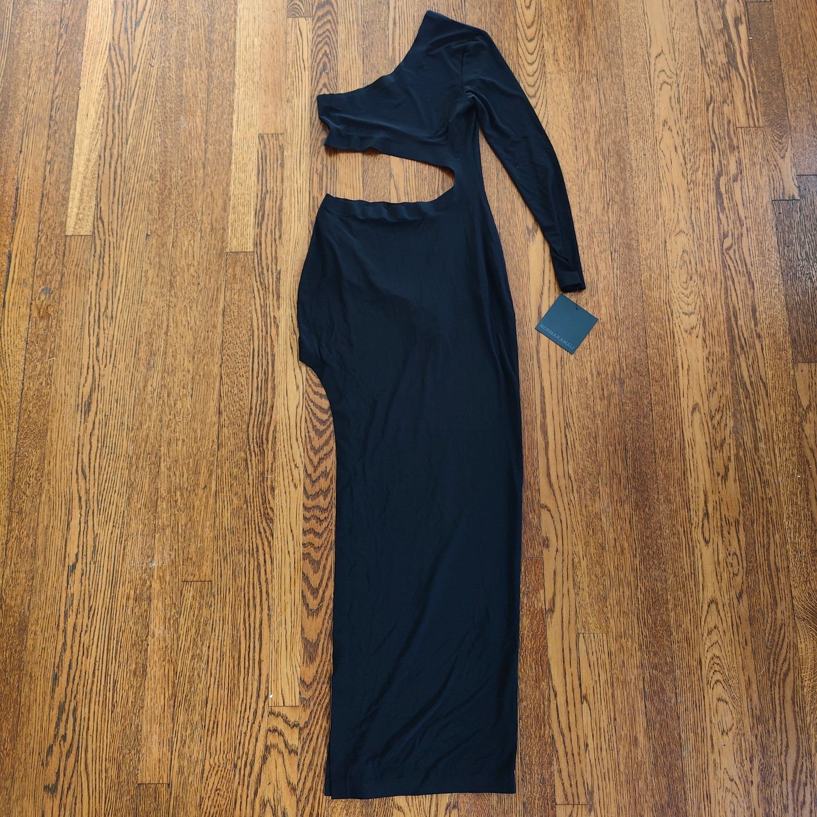 Norma Kamali Norma Kamali One Sleeve Shane Wide Slit Gown Womens Small Size S / US 4 / IT 40 - 1 Thumbnail