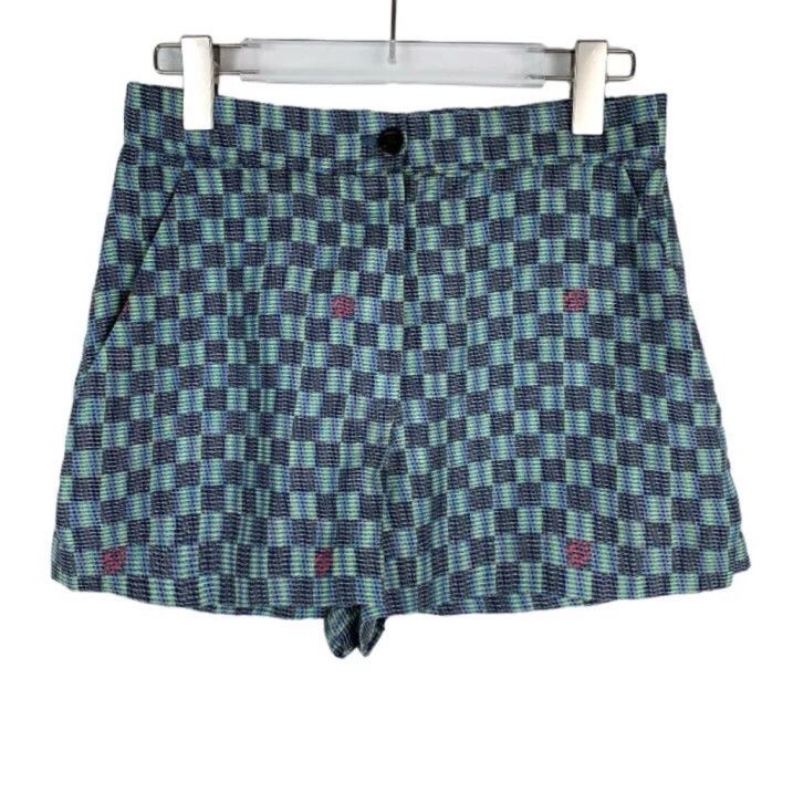 Louis Vuitton Damier Check Silk Shorts