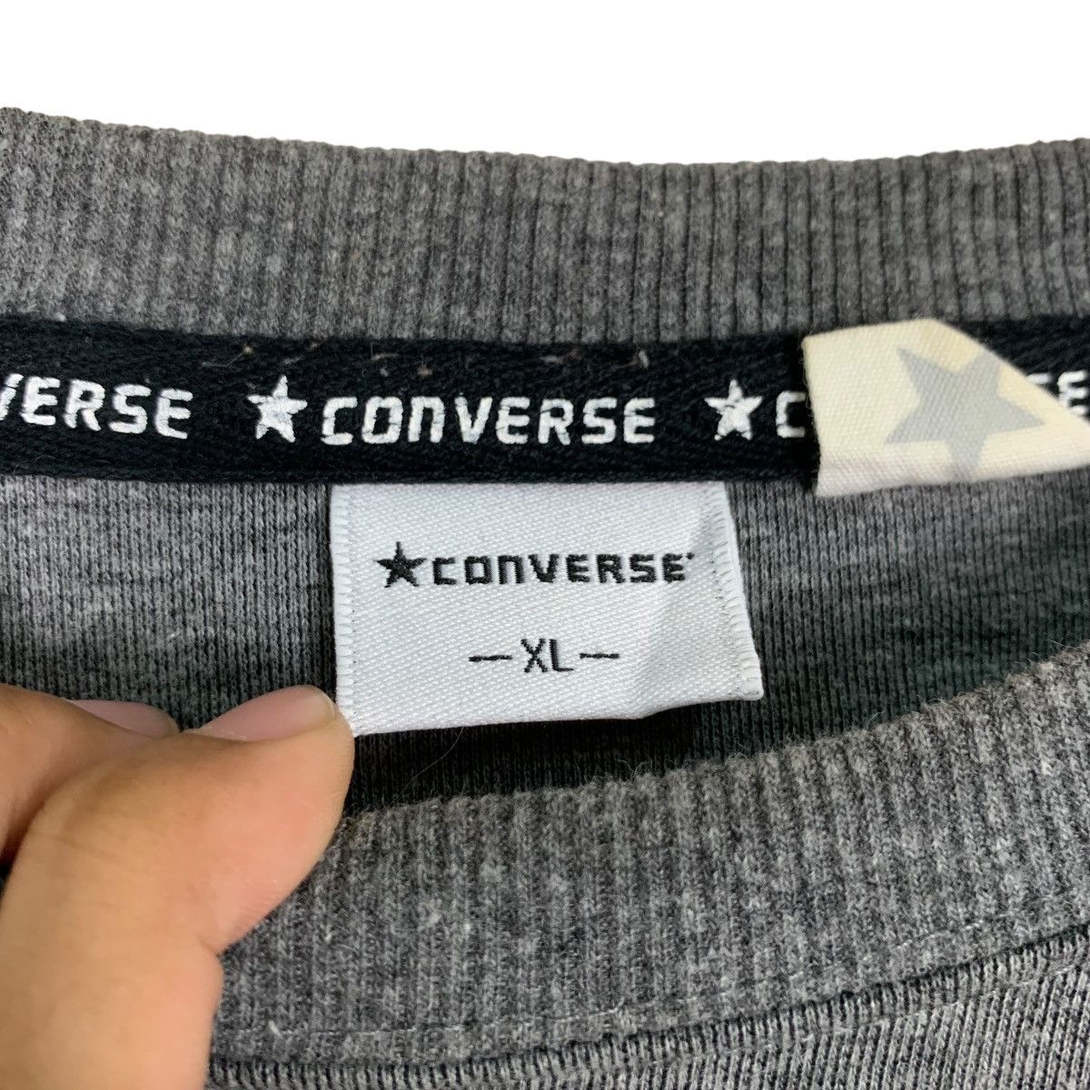 Converse CONVERSE All Star Small Logo Colorblock Sweatshirt #1035-C47 Size US XL / EU 56 / 4 - 11 Thumbnail