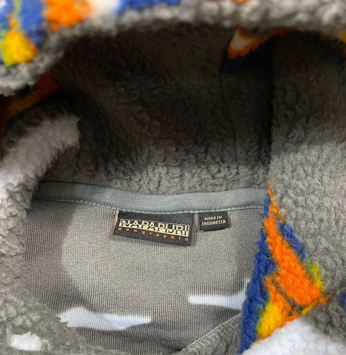 Napapijri Fleece hoodie napapijri AOP Size US L / EU 52-54 / 3 - 5 Thumbnail