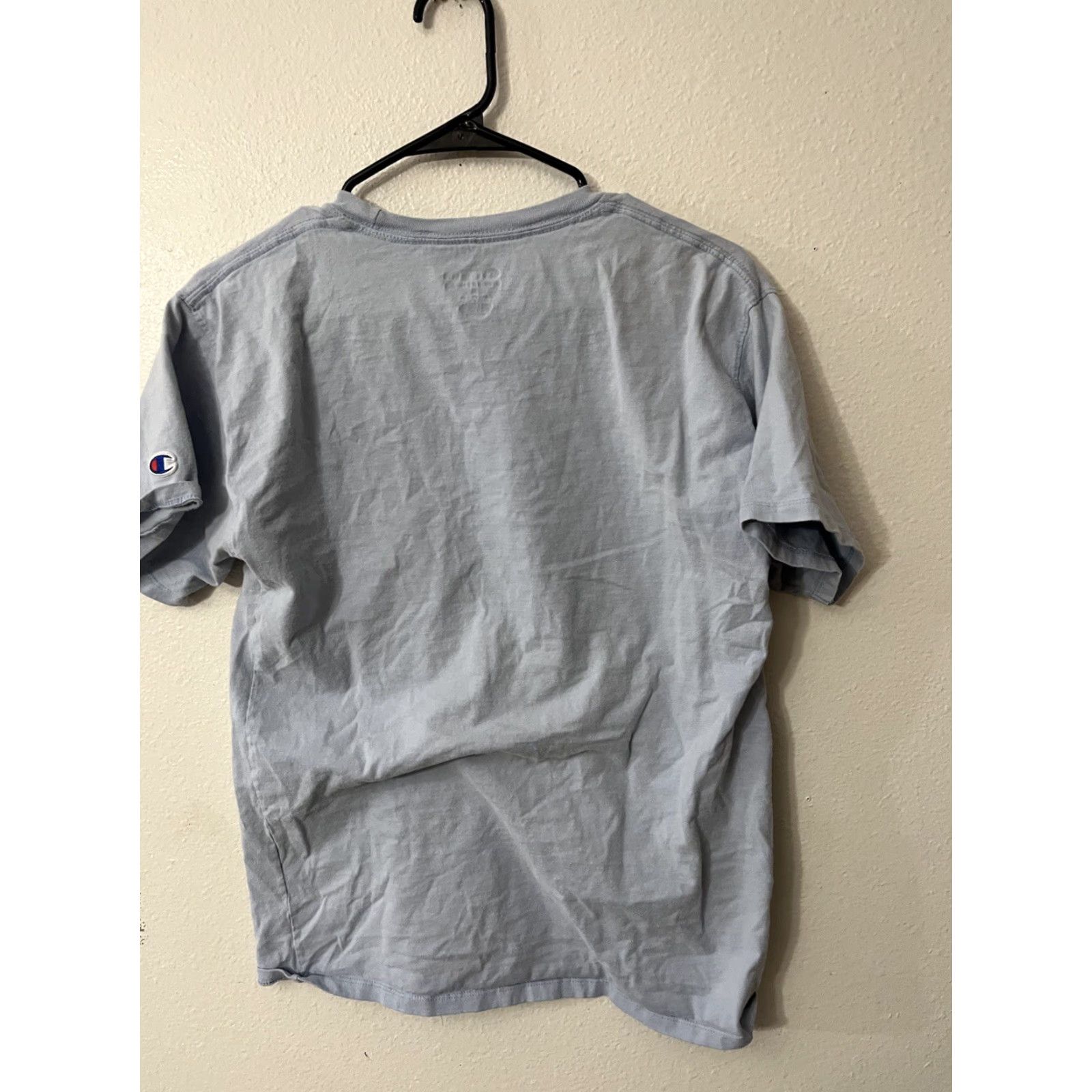 Champion Champion Women's Casual Blue Crew Neck T-Shirt Size Medium Short Sleeve Sports Tee Size M / US 6-8 / IT 42-44 - 3 Thumbnail