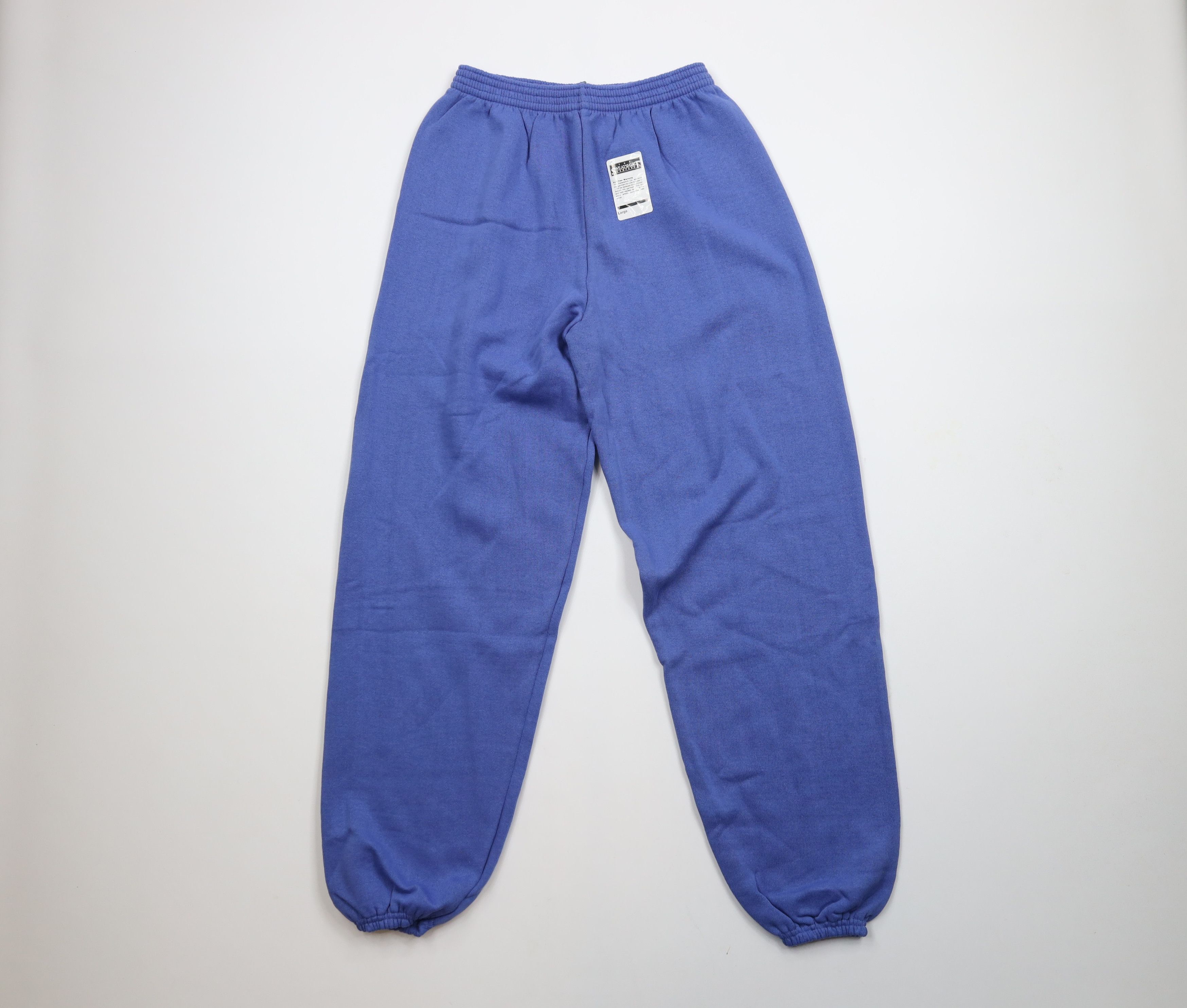 Vintage Deadstock Vintage 90s Streetwear Sweatpants Joggers USA Size 26" / US 2 / IT 38 - 1 Thumbnail