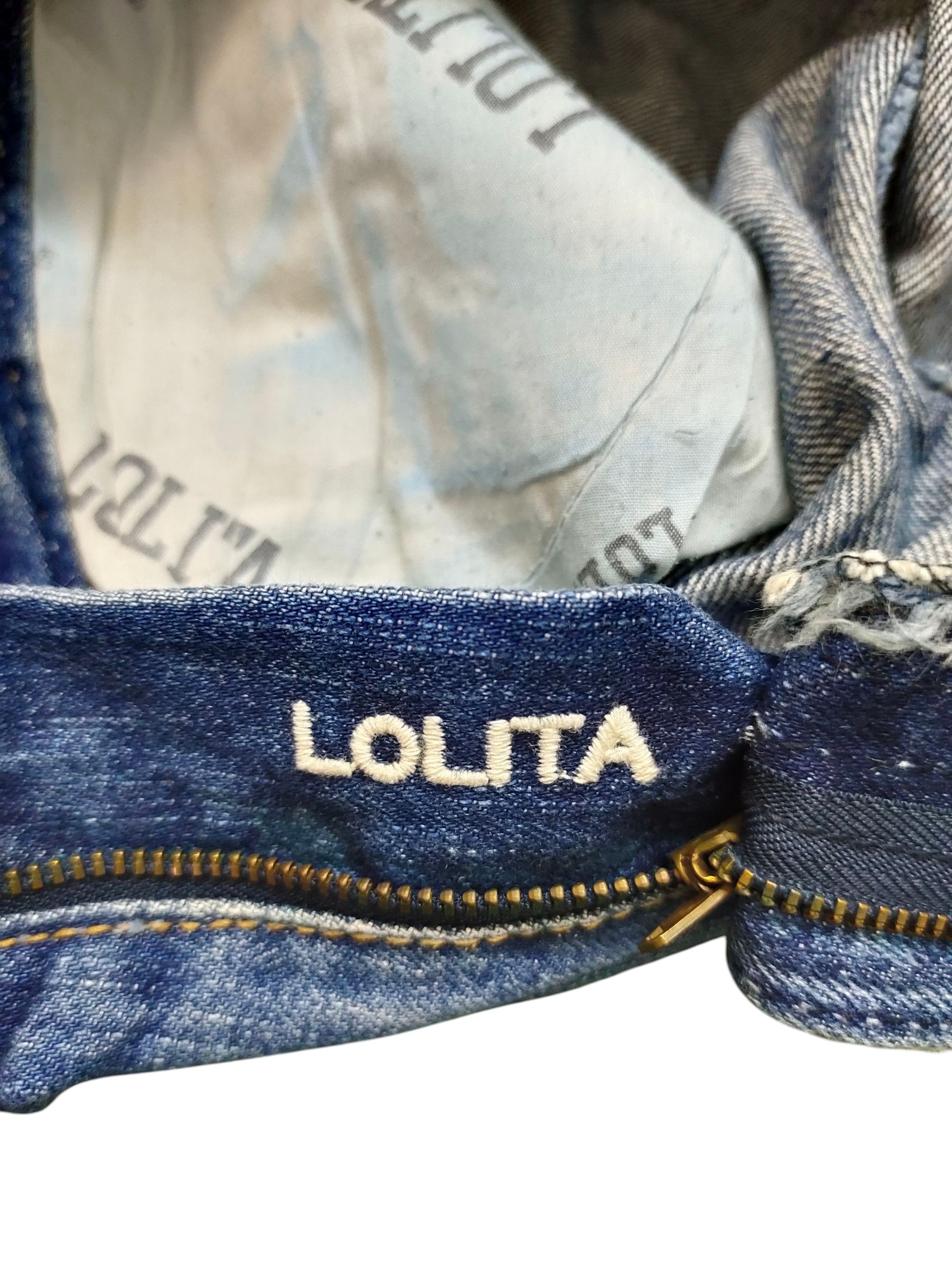 Number (N)ine × Undercover Yoshitomo Nara Lolita Clawmark Distress Denim Jeans Size US 30 / EU 46 - 15 Thumbnail