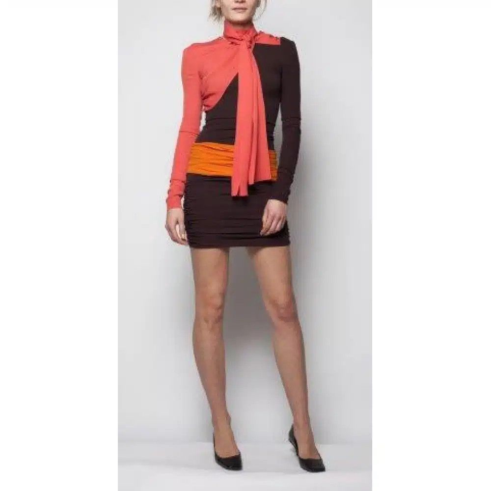 Tom Ford o1sndg0825 AB2058 Fashion Mini Dress in Multicolor Size XS / US 0-2 / IT 36-38 - 1 Thumbnail
