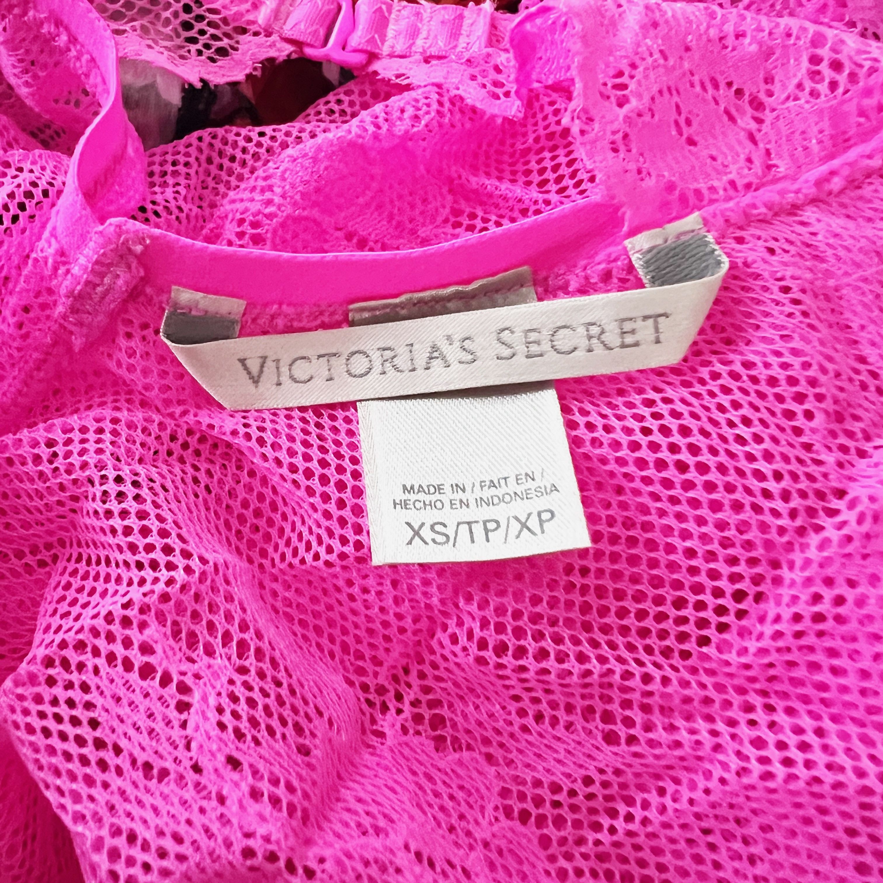 Free People Victoria's Secret Women's Allover Sheer Lace Size XS / US 0-2 / IT 36-38 - 2 Thumbnail